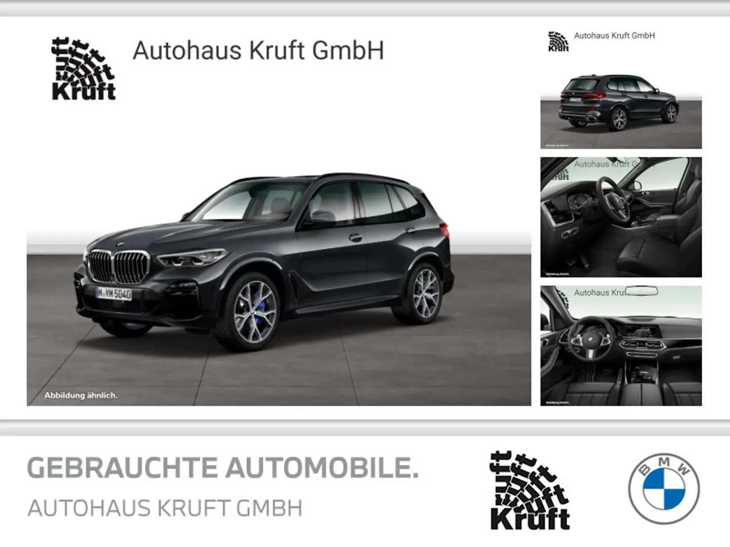 BMW X5 xDrive30d M SPORT+PANO+AHK+KAMERA+HUD+HIFI Gris - 1