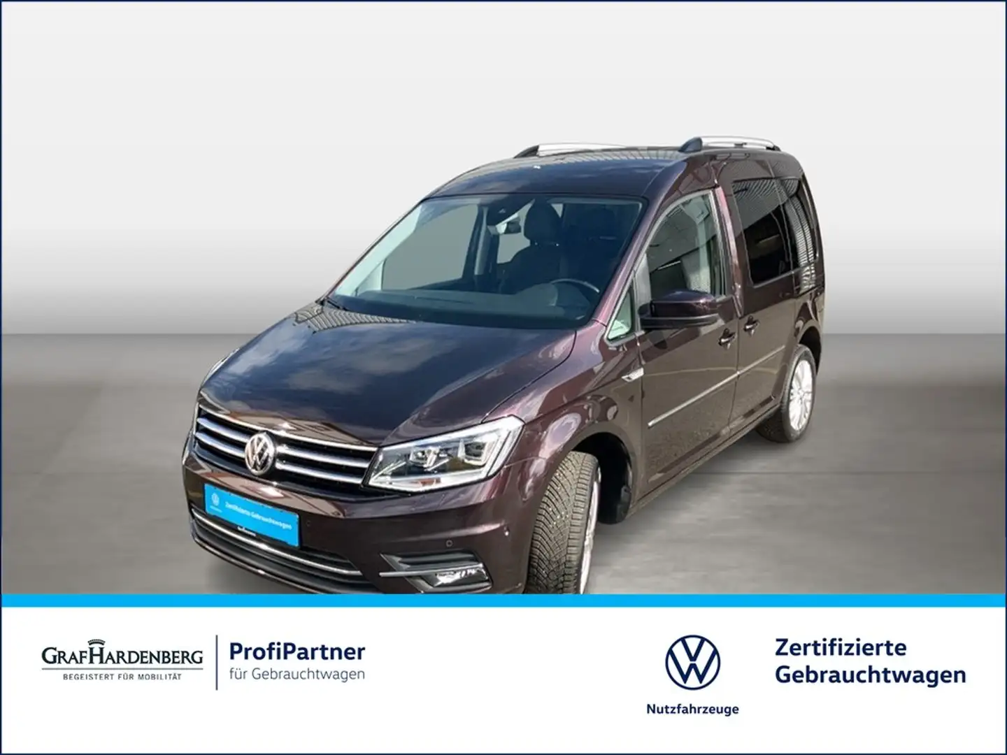 Volkswagen Caddy Highline 1.4 TSI Navi AHK Xenon ACC Violett - 1