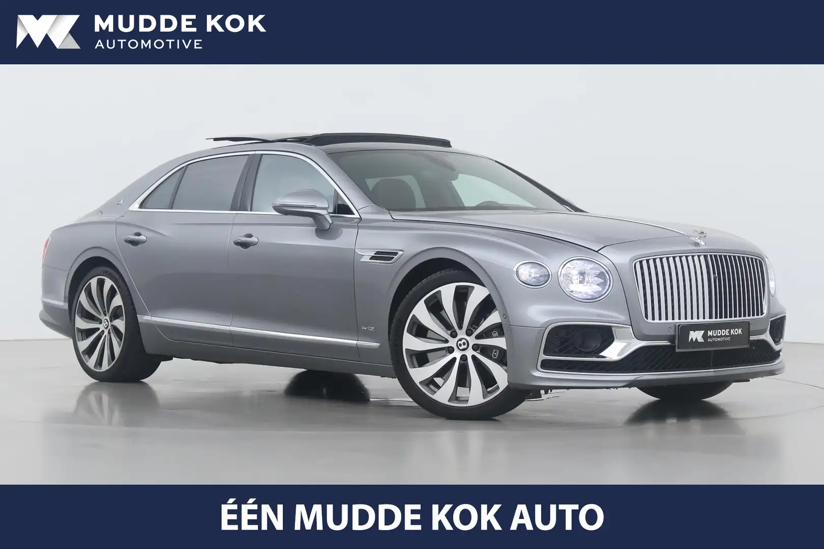 Bentley Flying Spur 6.0 W12 First Edition | Rotating Display | Schuif/ Grijs - 1