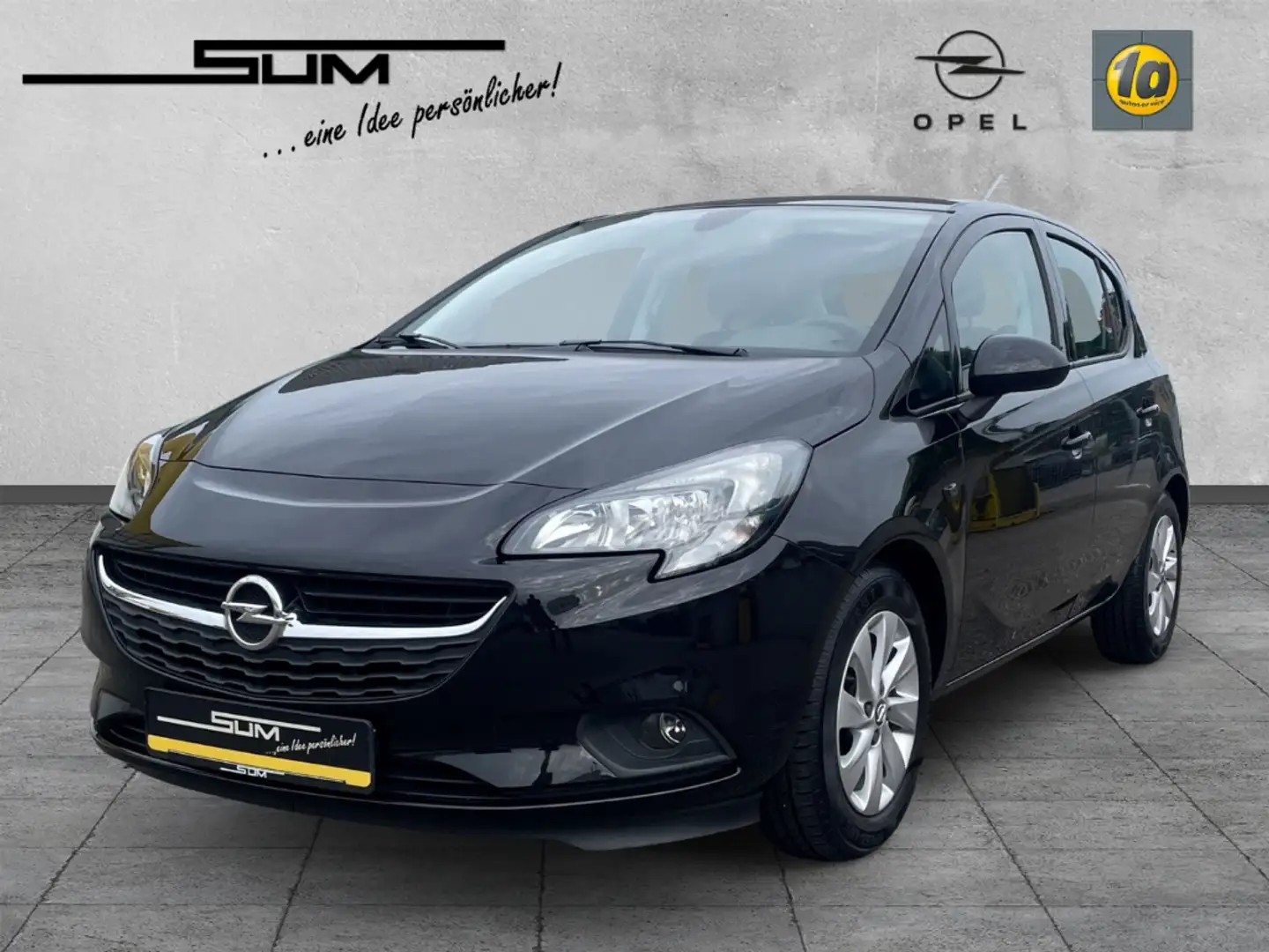 Opel Corsa E 1.0 Turbo ENJOY M6 S&S Direct Injection Negro - 1