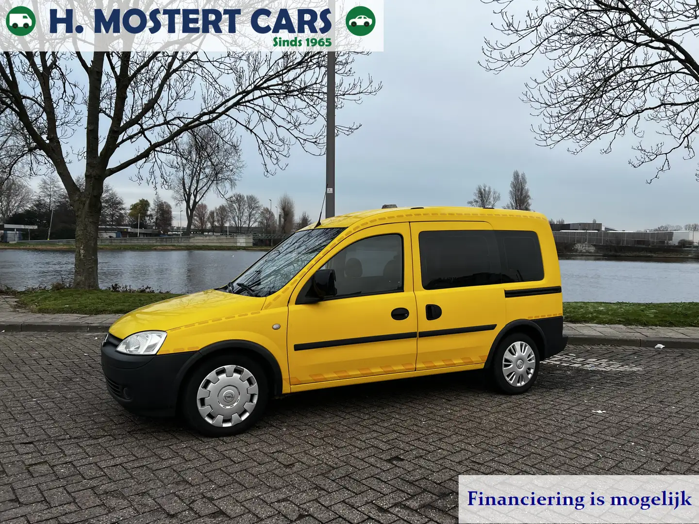 Opel Combo 1.4 Tour * ONLY EXPORT * AIRCO * CRUISE CONTROL * Geel - 1