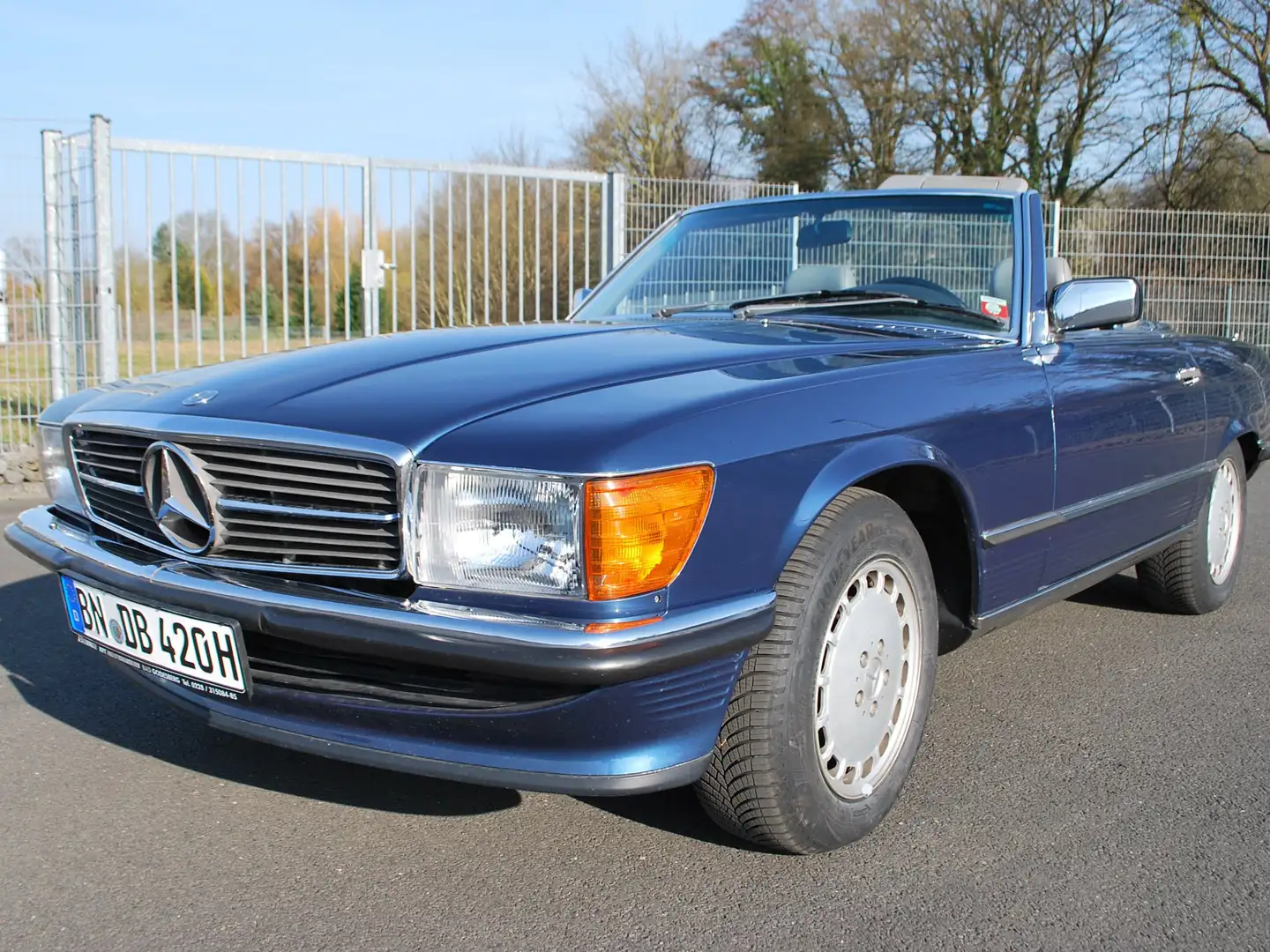 Mercedes-Benz SL 420 420 SL Azul - 2