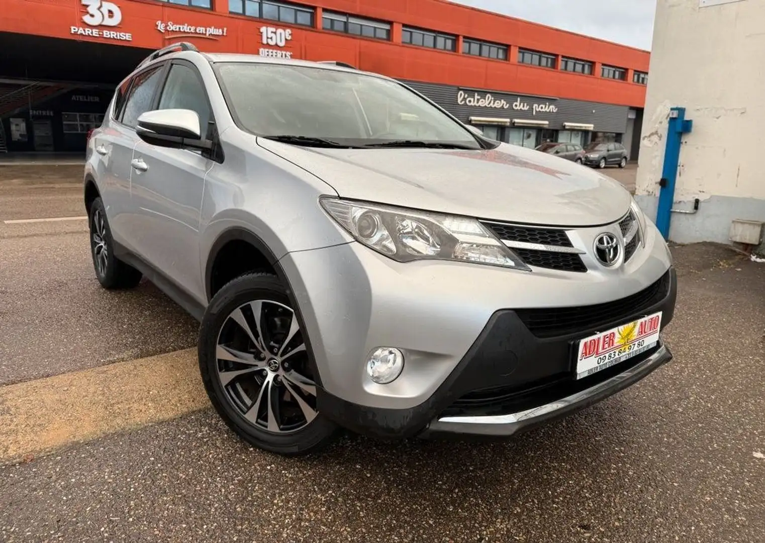 Toyota RAV 4 150 D-4D Sport Edition AWD 6 Vitesse Gris - 1