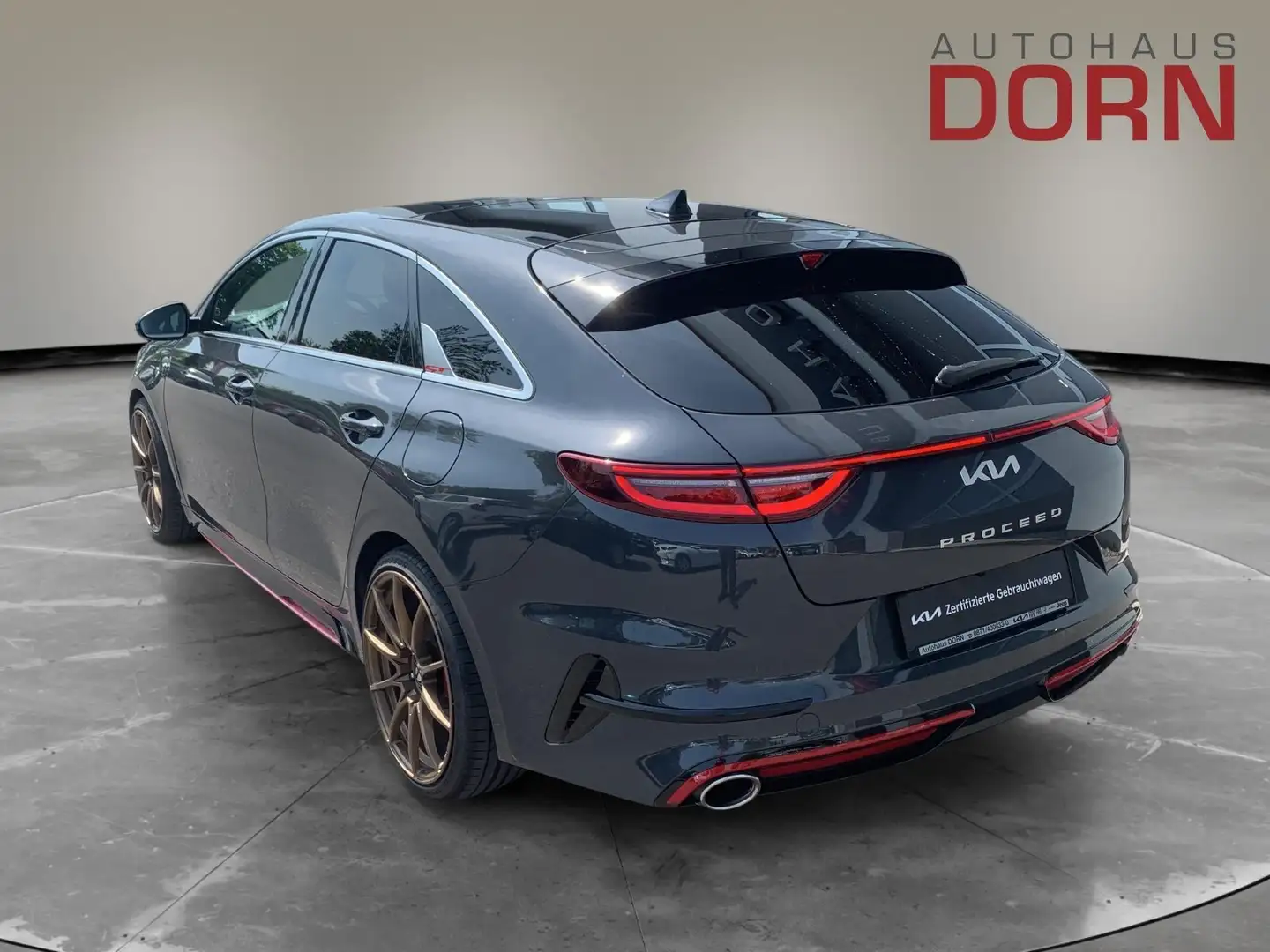 Kia ProCeed / pro_cee'd GT 1.6T DCT7 Komfort-Paket Glasschiebedach uvm. Grau - 2