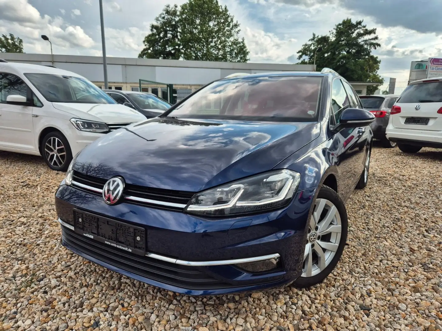 Volkswagen Golf VII Variant Highline Lane Toter AHK NAVILED Blau - 1