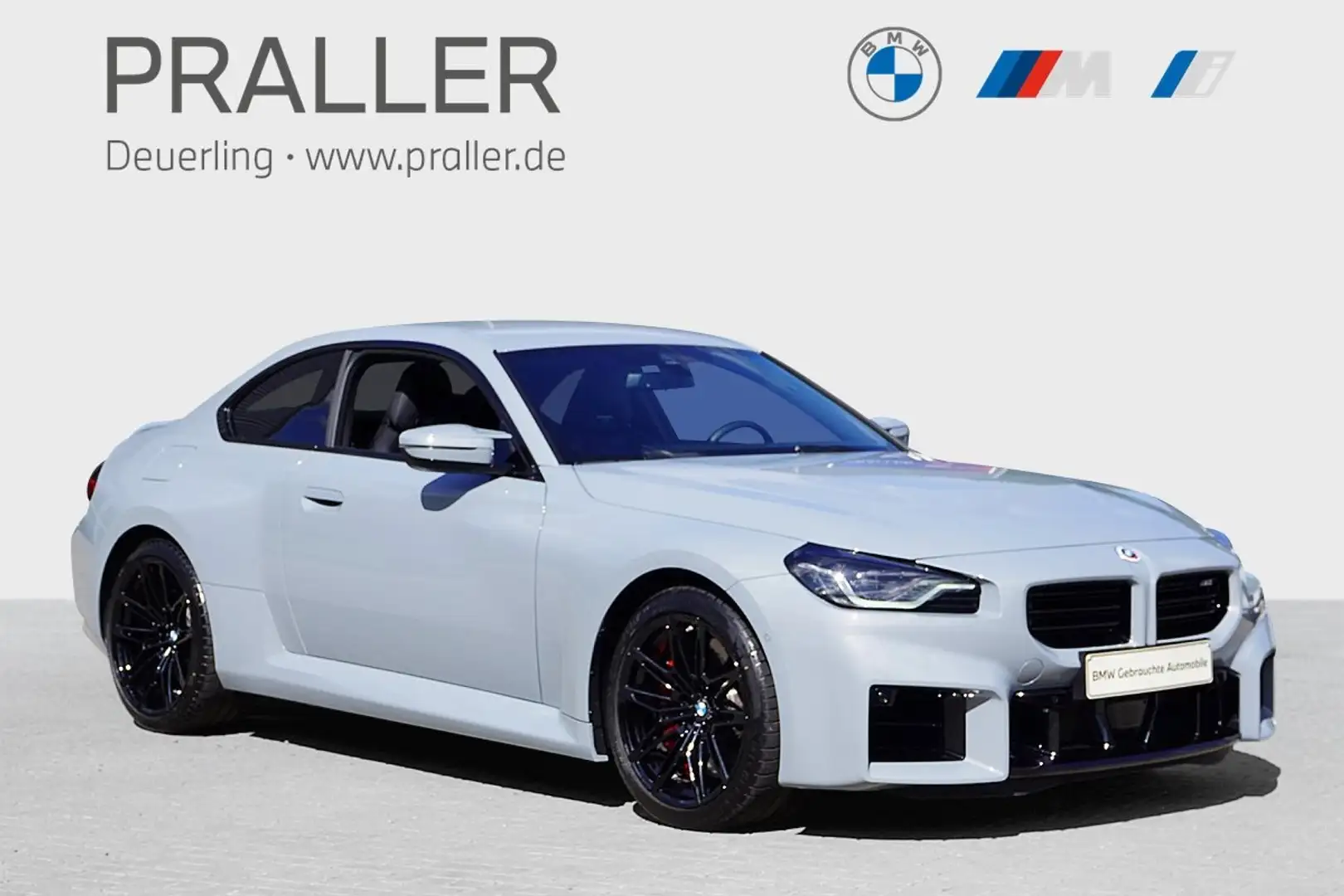 BMW M2 Coupé Autom HeadUp Kamera ACC Carbon-Interieur M-S Grau - 1