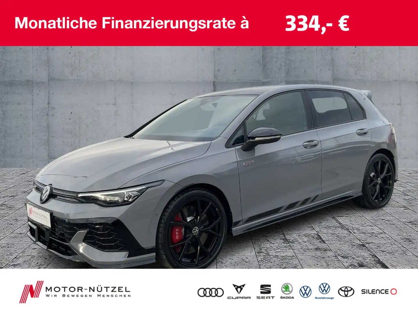 Volkswagen Golf GTI Golf VIII GTI Clubsport 2.0 TSI DSG MATRIX+NAVI Grau - 1