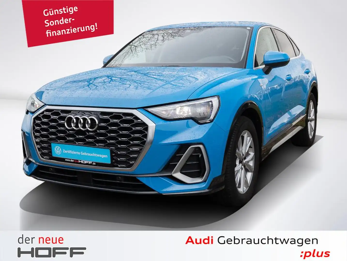 Audi Q3 Sportback 35 1.5 TFSI S-Tronic S Line AHK B&O LED Blu/Azzurro - 1