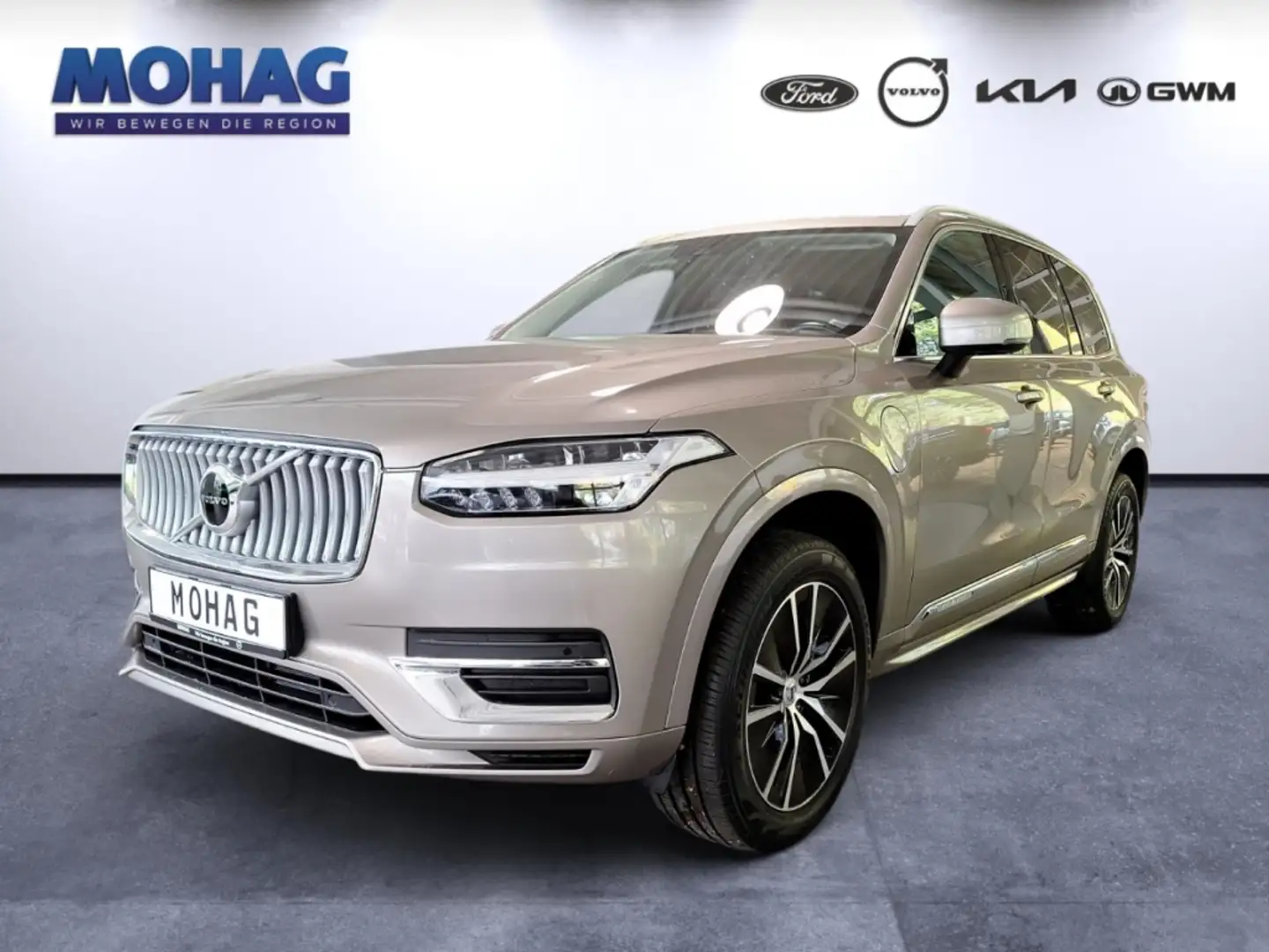 Volvo XC90 T8 AWD Inscription Expression HeadUp Pilot Assist Gris - 1