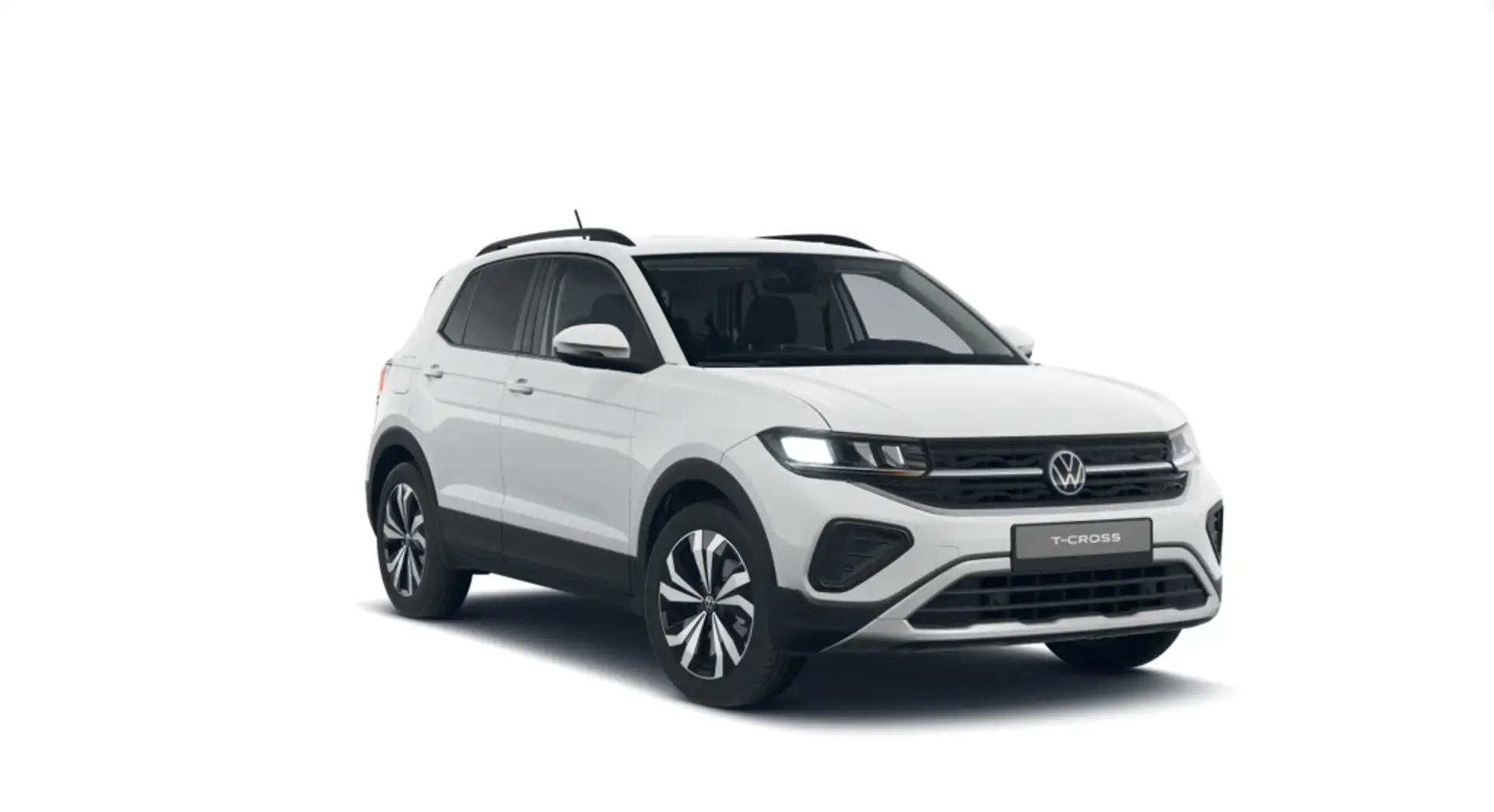 Volkswagen T-Cross 1.0 TSI Más 85kW Blanco - 2