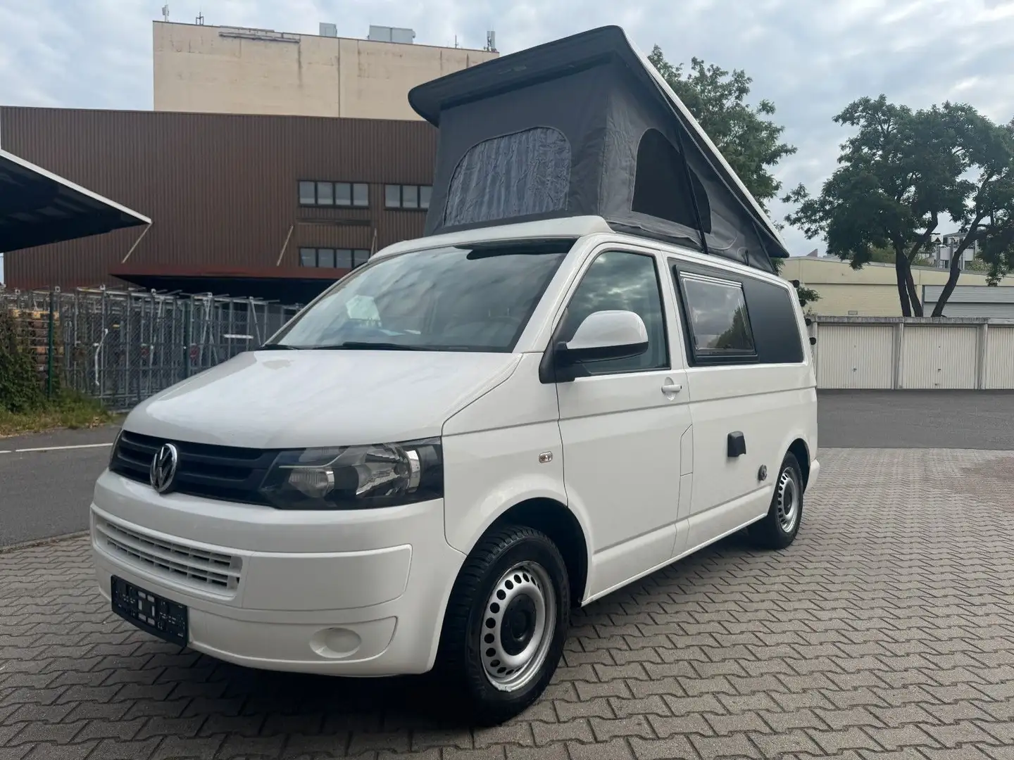 Volkswagen T5 Transporter T5 Wohnmobil Aufstelldach  Markise Automatik Blanc - 1