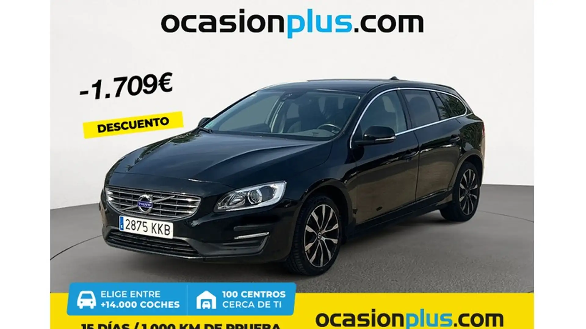 Volvo V60 D3 Momentum Aut. 150 Negro - 1