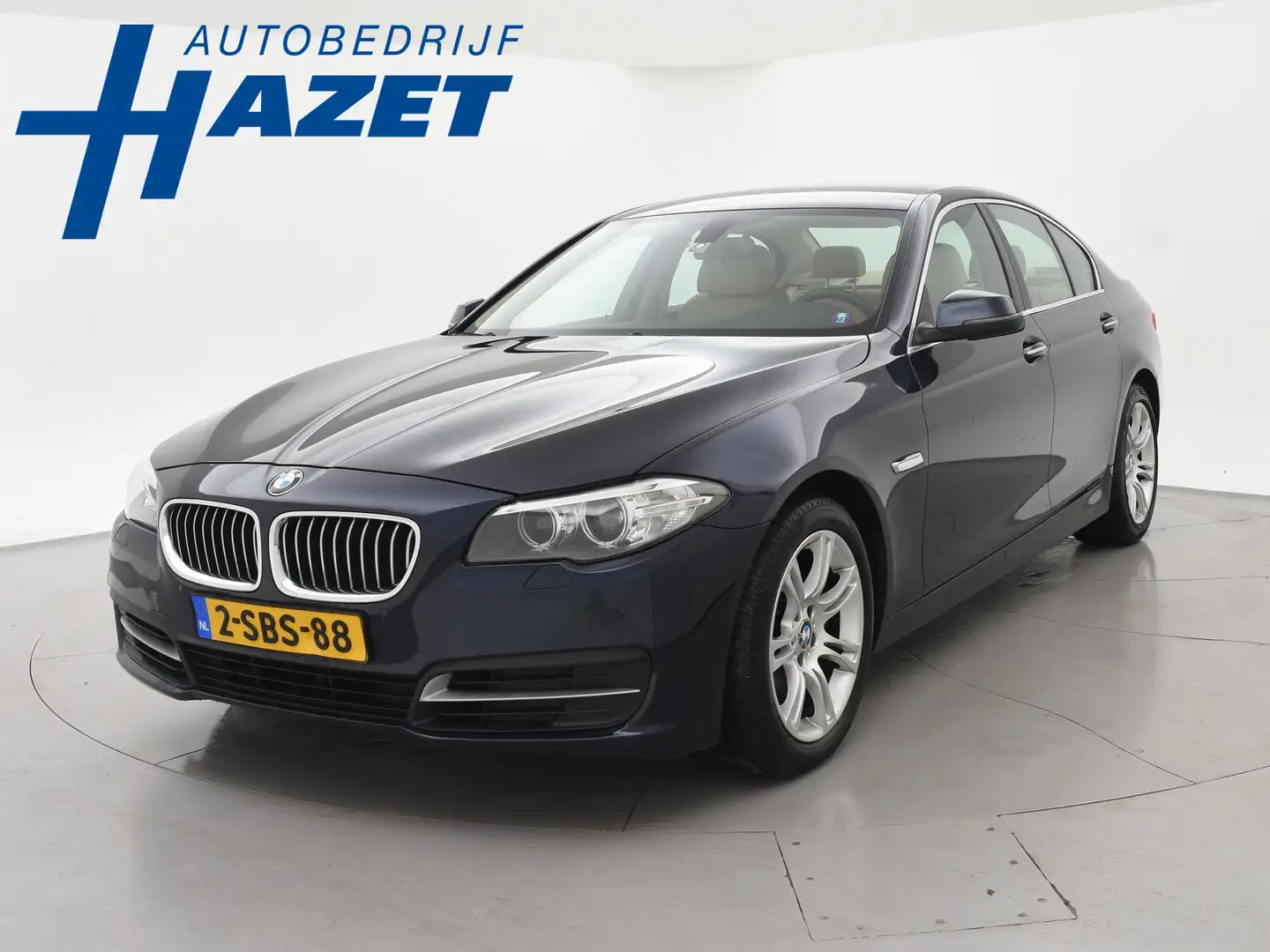 BMW 535 5-serie 535i 306 PK H.E. + COMFORTZETELS | LEDER | Bleu - 1