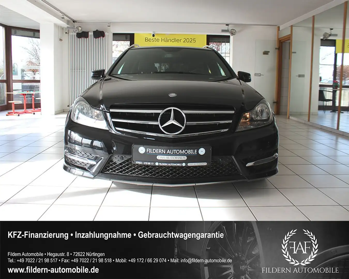 Mercedes-Benz C 200 C200 T Edition C AMG LINE*LEDER*NAVI*PDC*TEMPOM.* Schwarz - 2