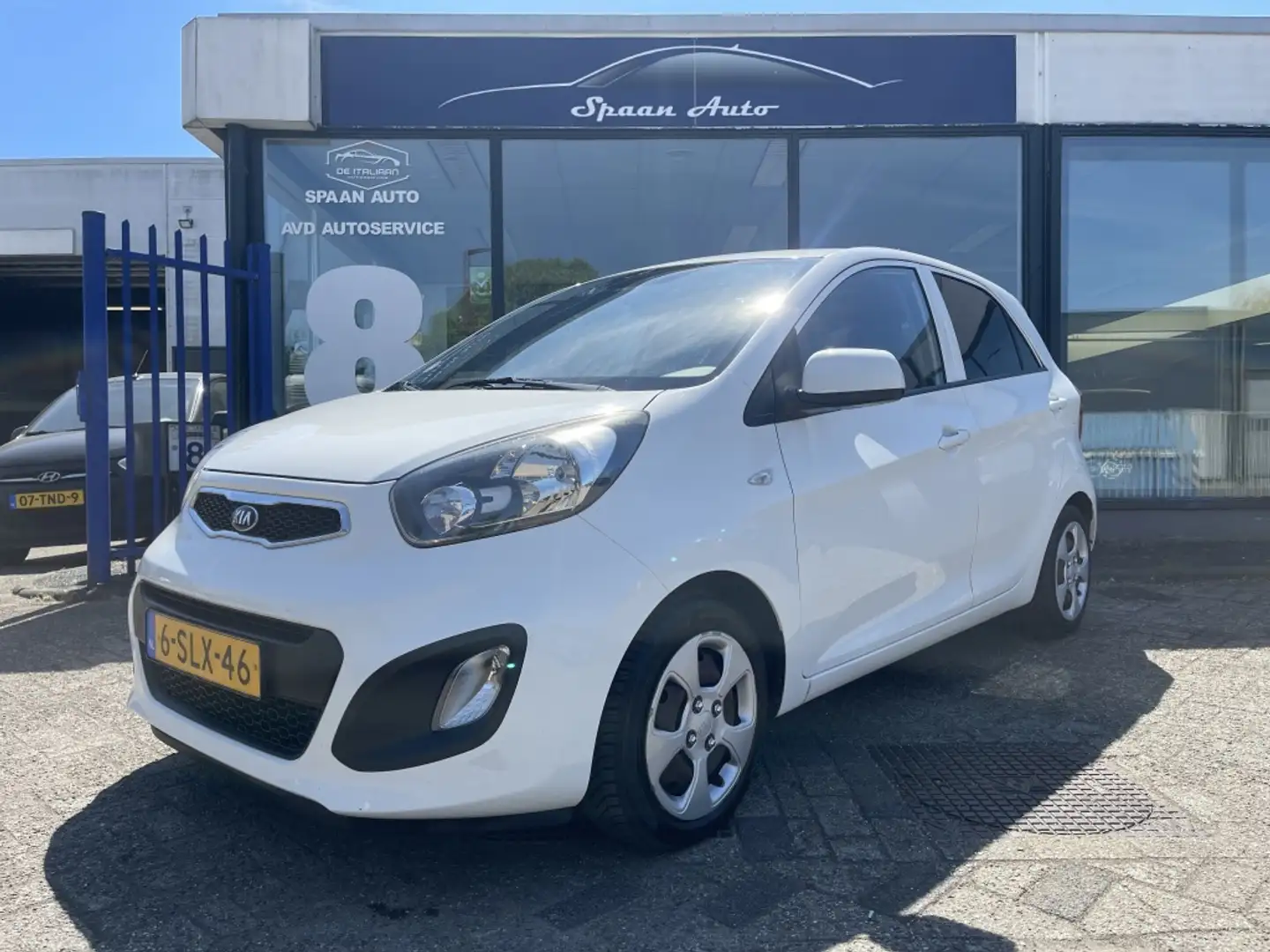 Kia Picanto 1.0 CVVT ISG Comf.P l 5 Deurs l Airco Weiß - 1