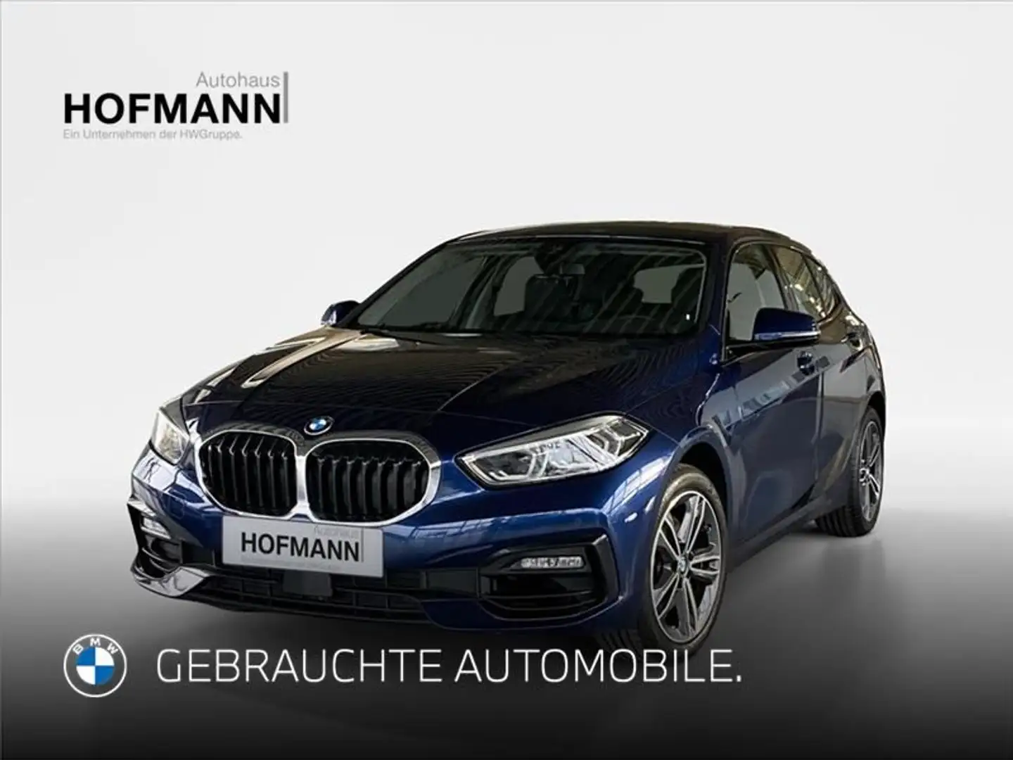 BMW 118 i Aut. Sport Line bei BMW Hofmann Blau - 1