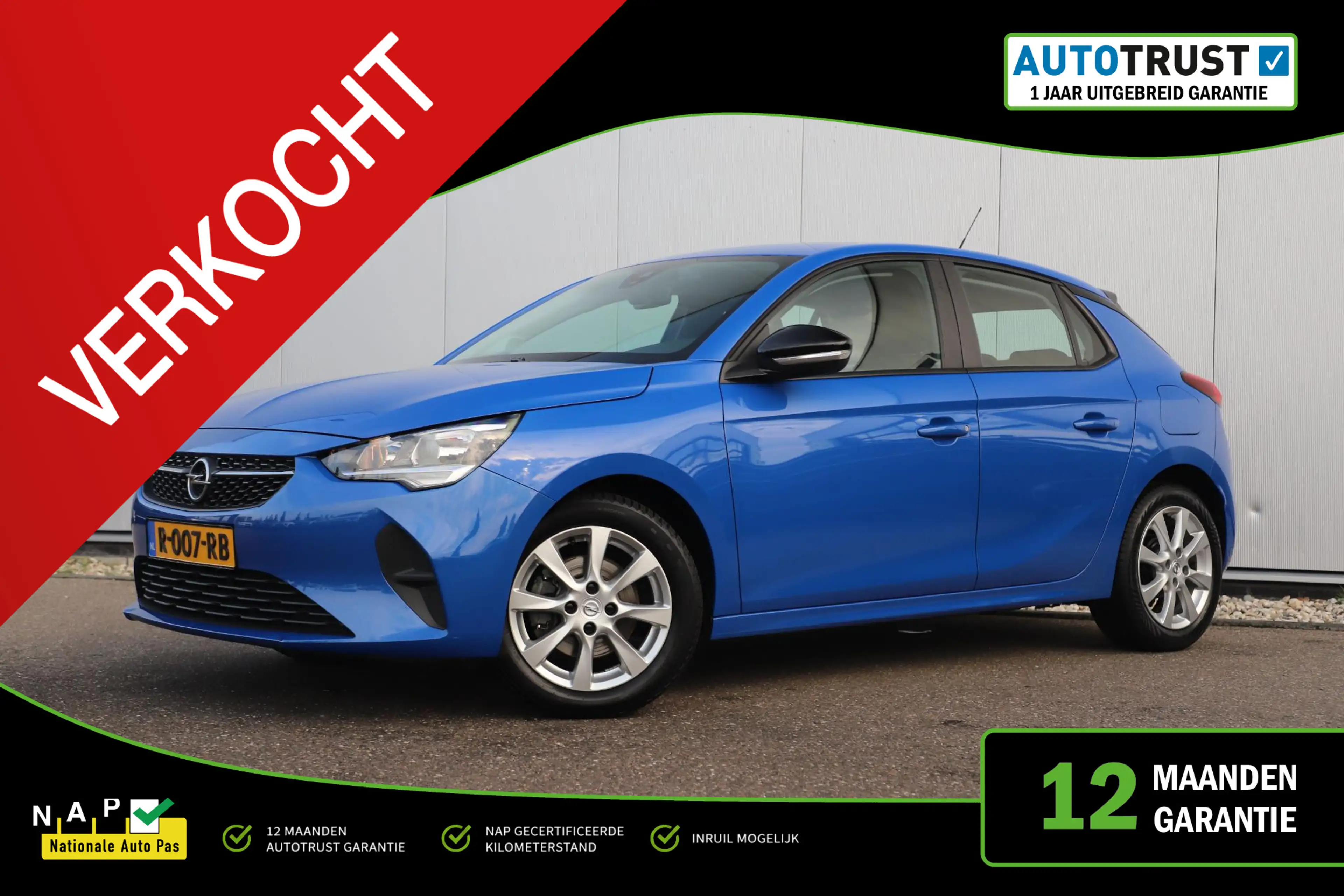 Opel Corsa 1.2 Edition 102PK NAP LMV Carplay Android Navigati