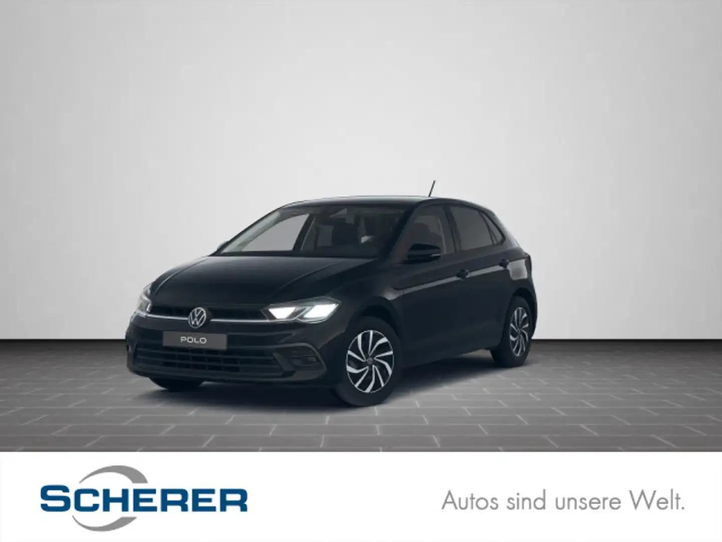 Volkswagen Polo Life DSG RFK*SHZ*ACC*RS*LM uvm... Schwarz - 1