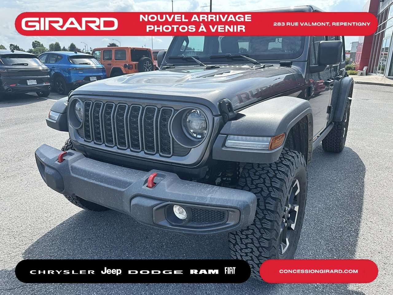 2026 Jeep Wrangler Rubicon **JAMAIS ACCIDENTÉ**DIFF. 4.10**MAGS 17 PO