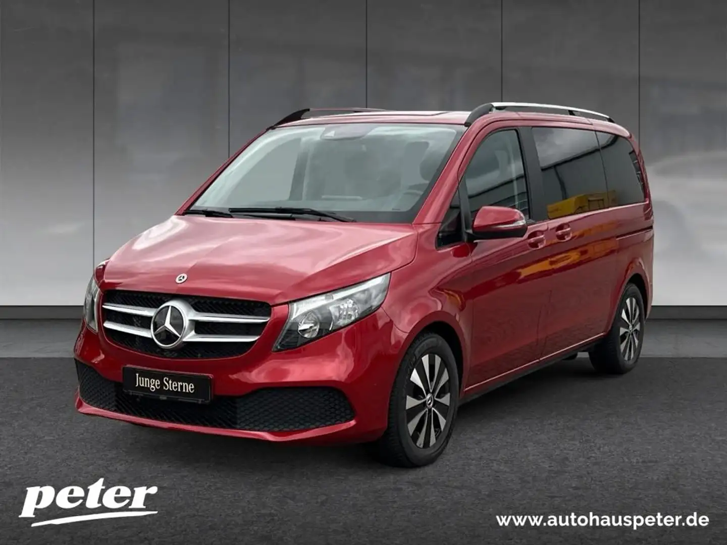 Mercedes-Benz V 220 d EDITION Kompakt 9GT+DISTR+AHK+KAMERA Rot - 1