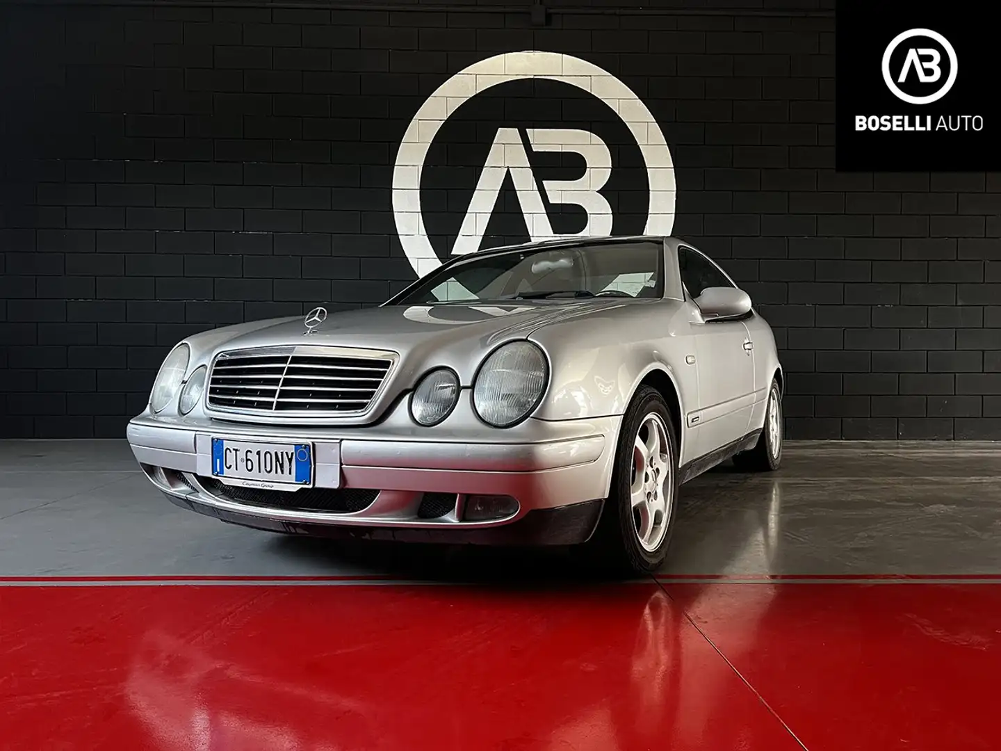 Mercedes-Benz CLK 200 CLK Coupe 200 k Sport Silber - 1