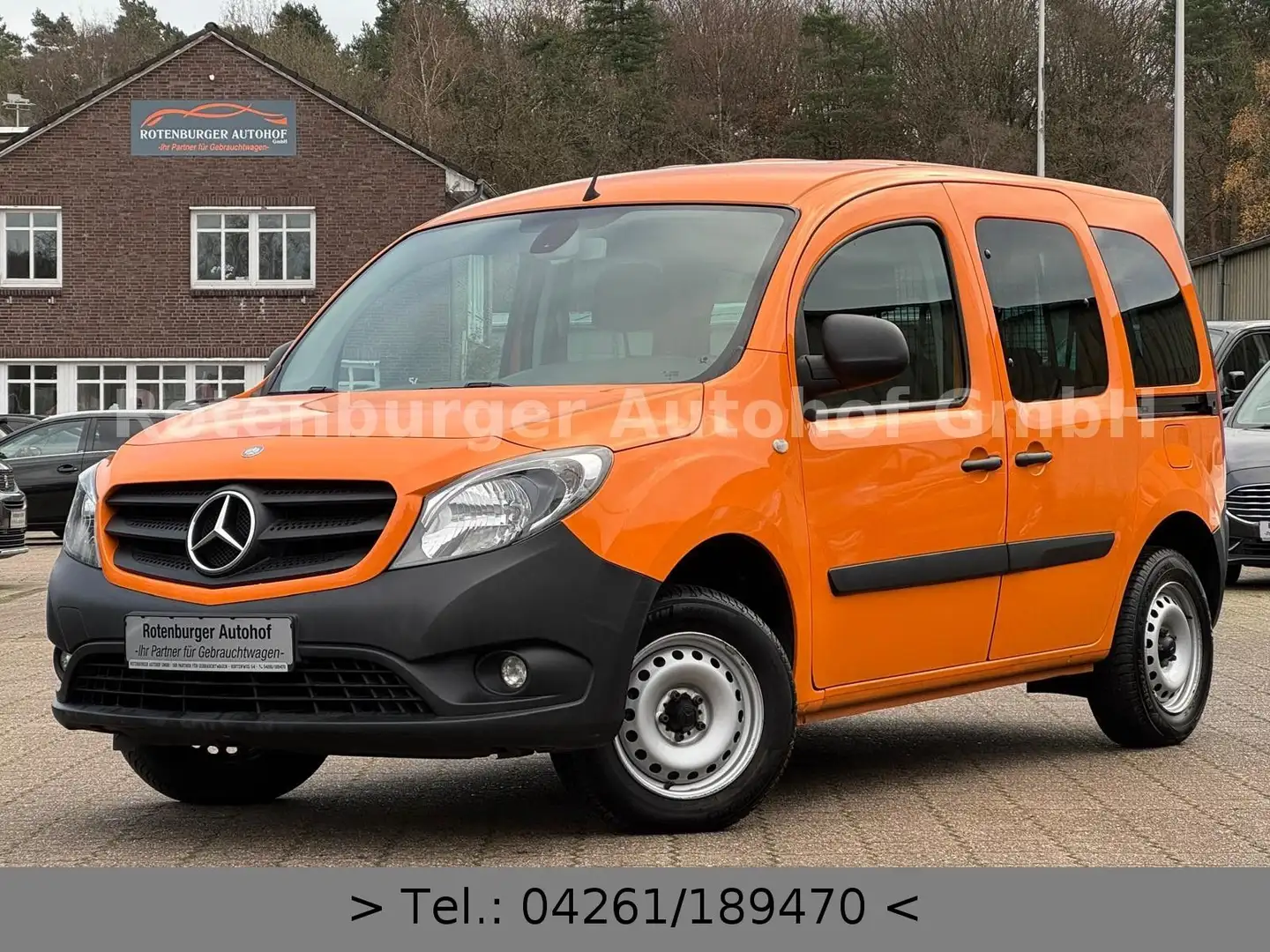 Mercedes-Benz Citan 109 CDI*MIXTO*LANG*5-SITZE*KLIMA*TÜV NEU* Orange - 1