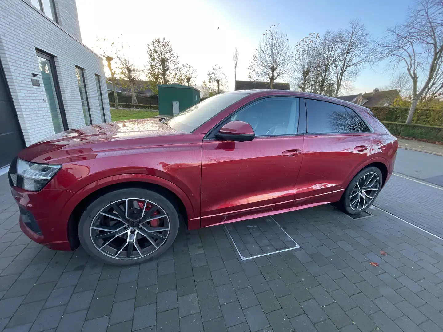 Audi Q8 Q8 55 TFSIe quattro tiptronic Červená - 1