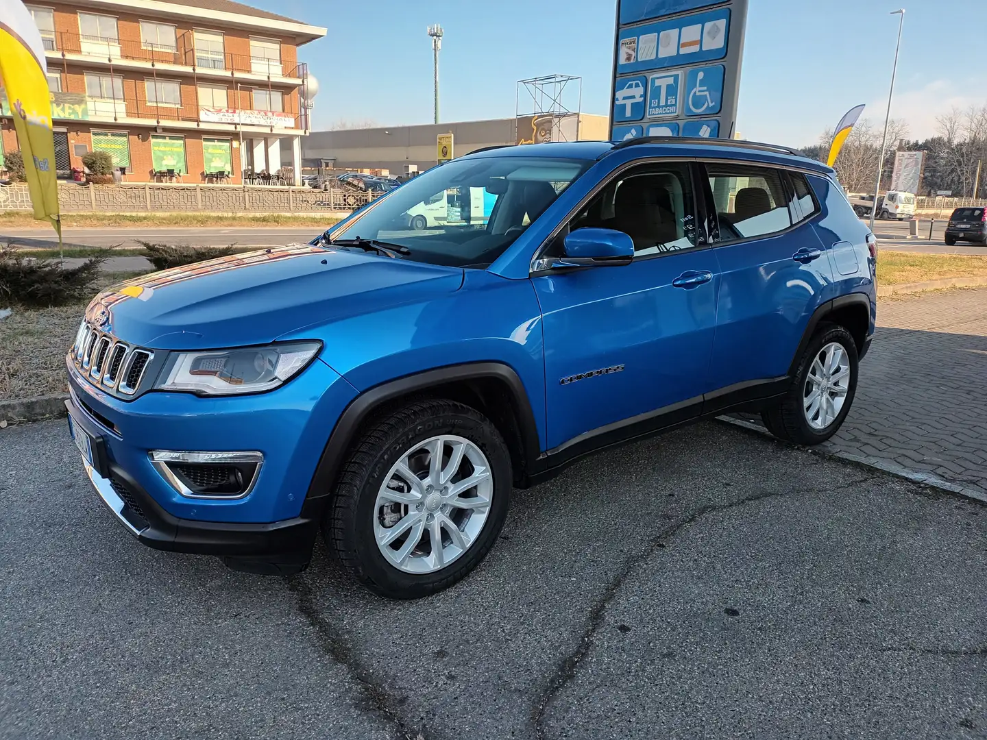 Jeep Compass 1.3 Turbo T4 phev 4xe AT6/69000 Km/TAGLIANDATA Bleu - 1