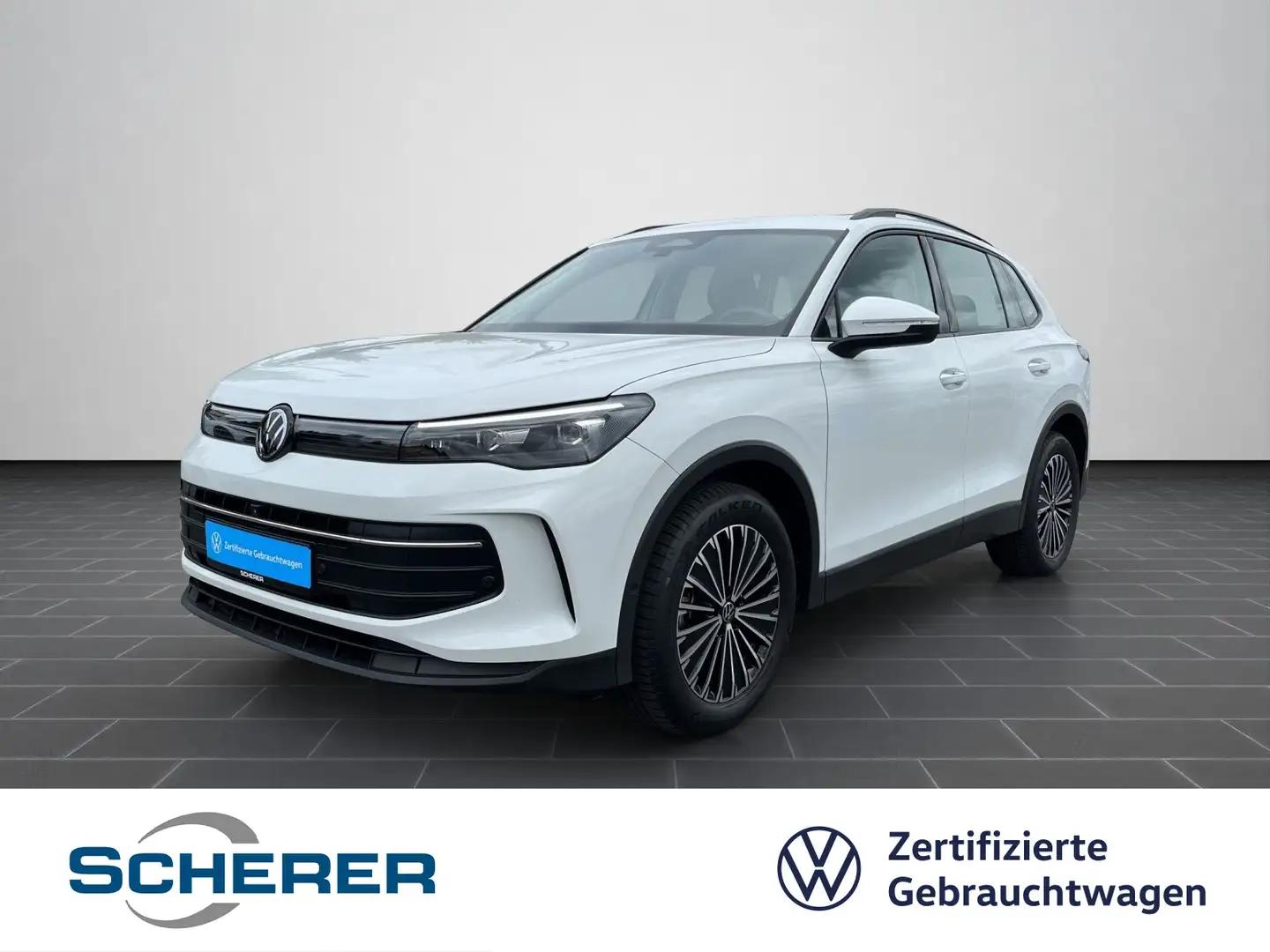 Volkswagen Tiguan 1.5 eTSI *Life* DSG AHK 360°Kamera Navi A Weiß - 1