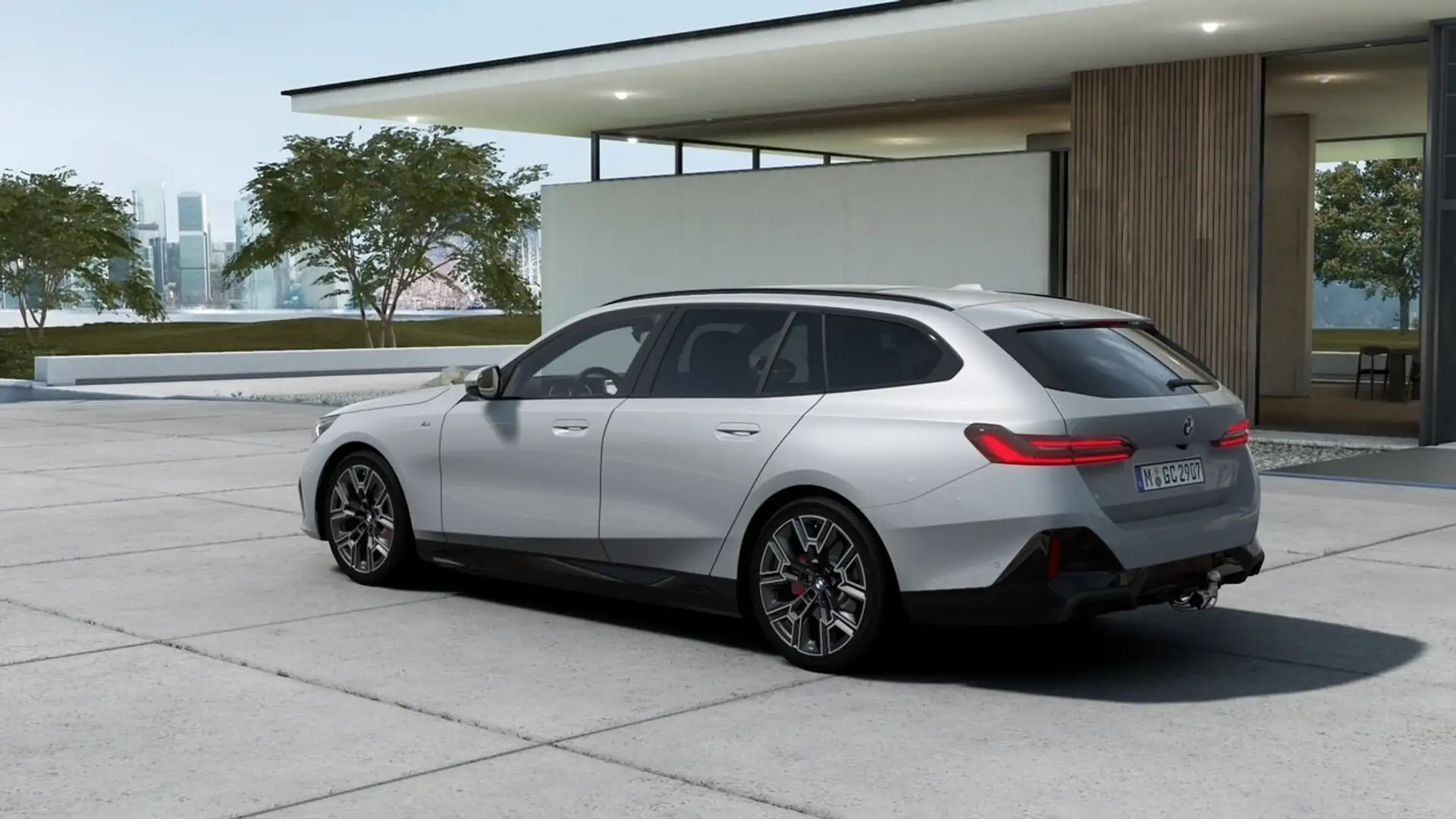 BMW 520 d Touring **Vorführwagenaktion** Grau - 2