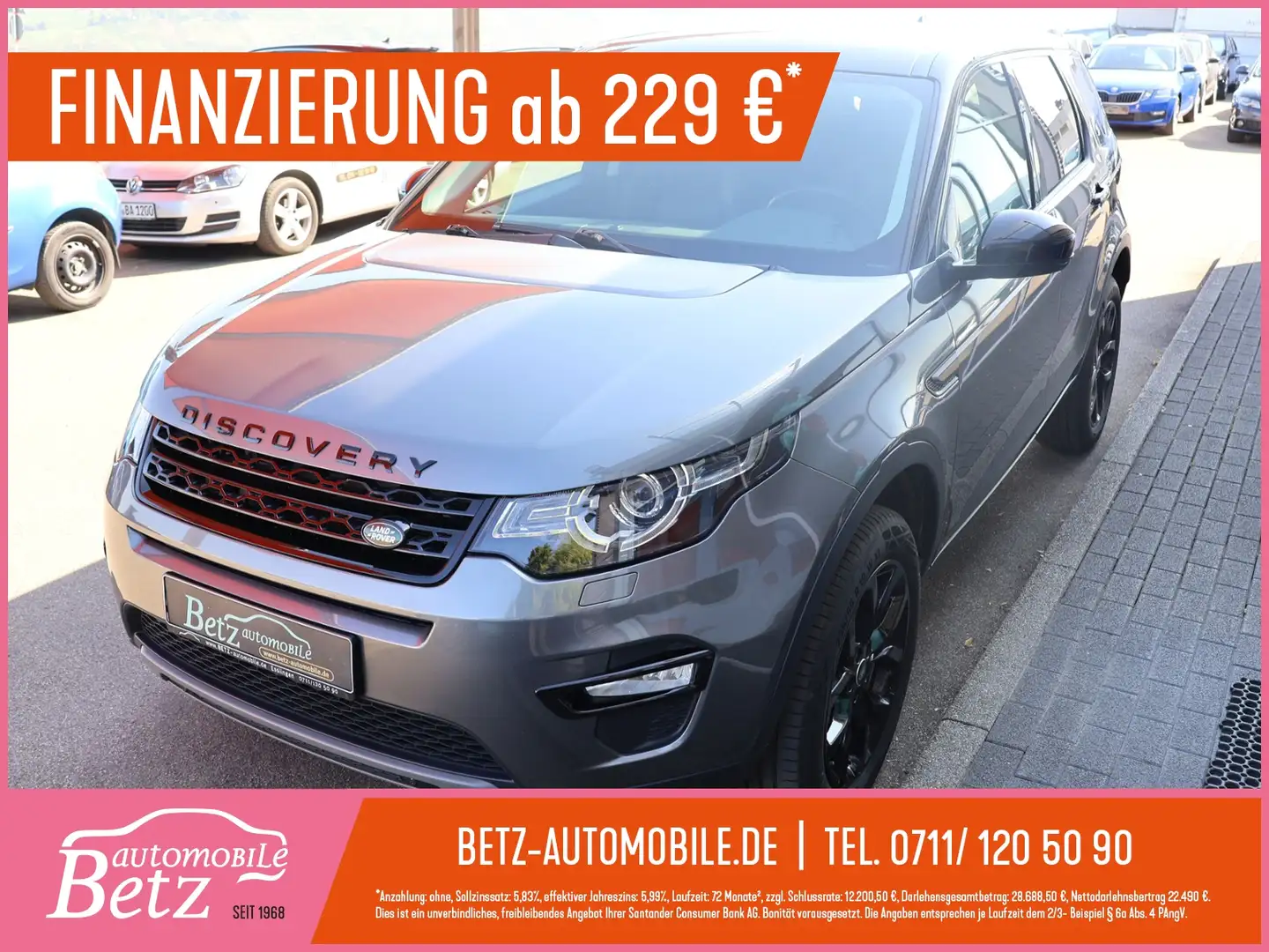 Land Rover Discovery Sport HSE SHZ RFK PDC Pano Grau - 1