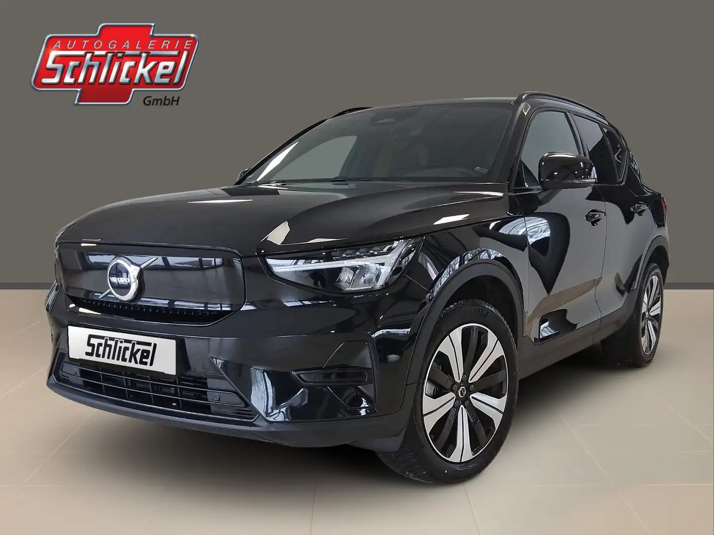 Volvo XC40 P8 Pure Electric FWD Plus Recharge ACC Navi LM Schwarz - 1