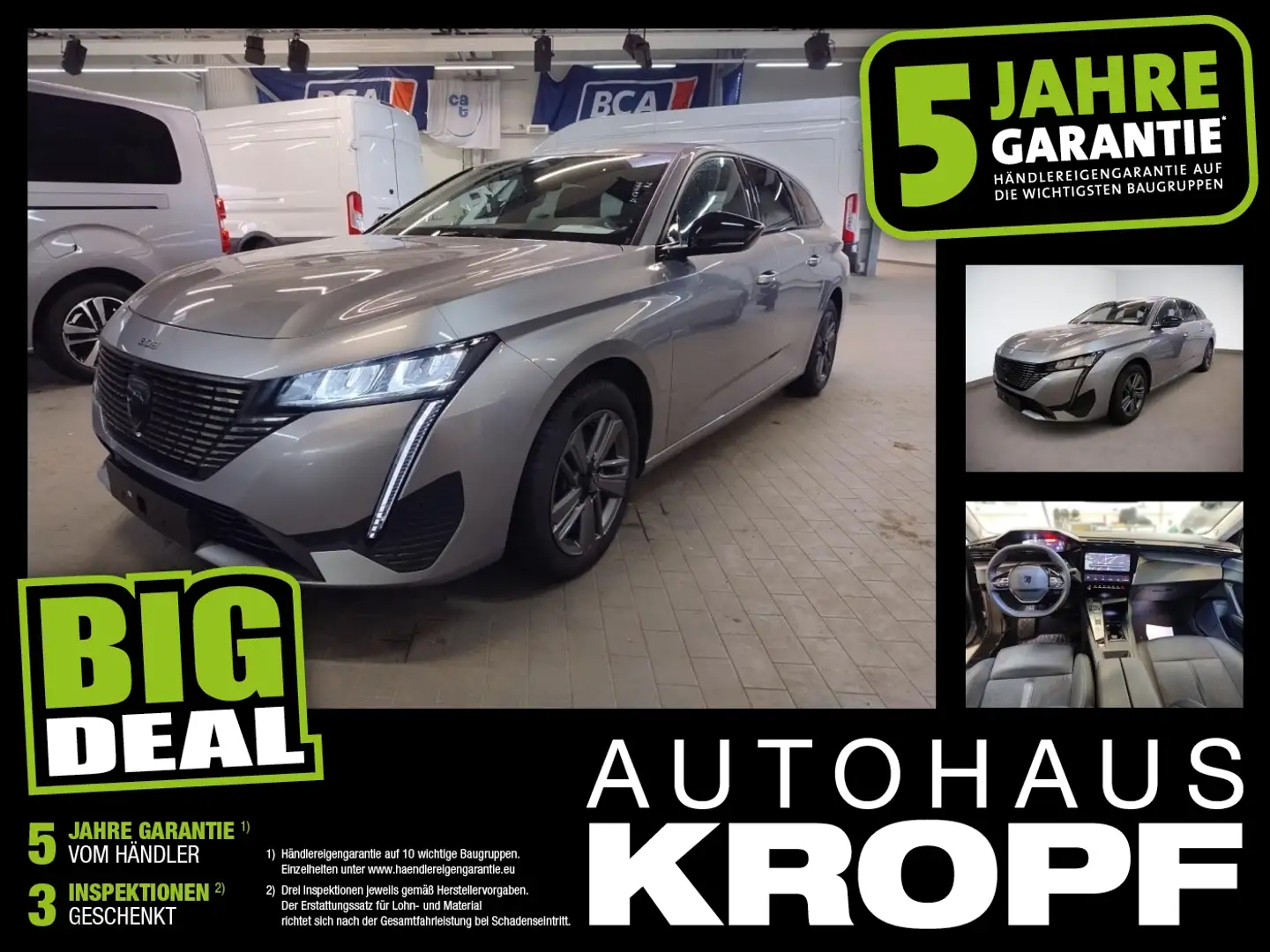 Peugeot 308 1.2 PureTech 130 SW Allure ACC FLA 360 LM Gris - 1