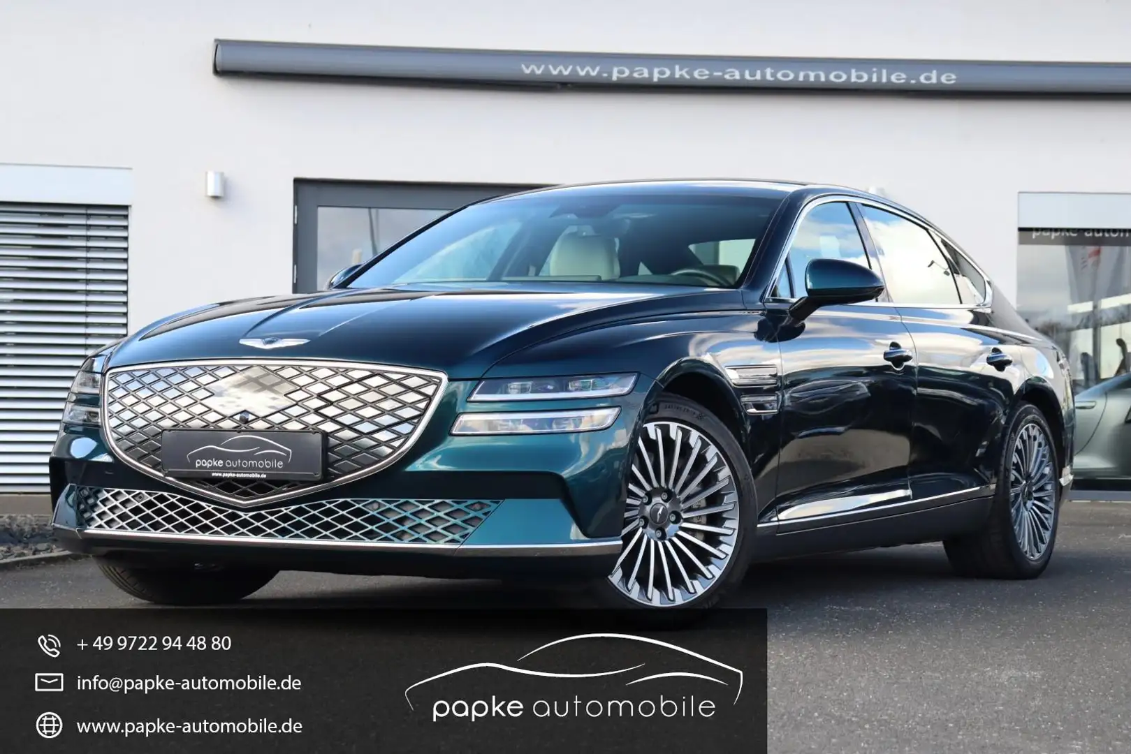 Genesis G80 Luxury Electrified 4WD +SOLAR-PAKET+HEAD-UP+ Grün - 1