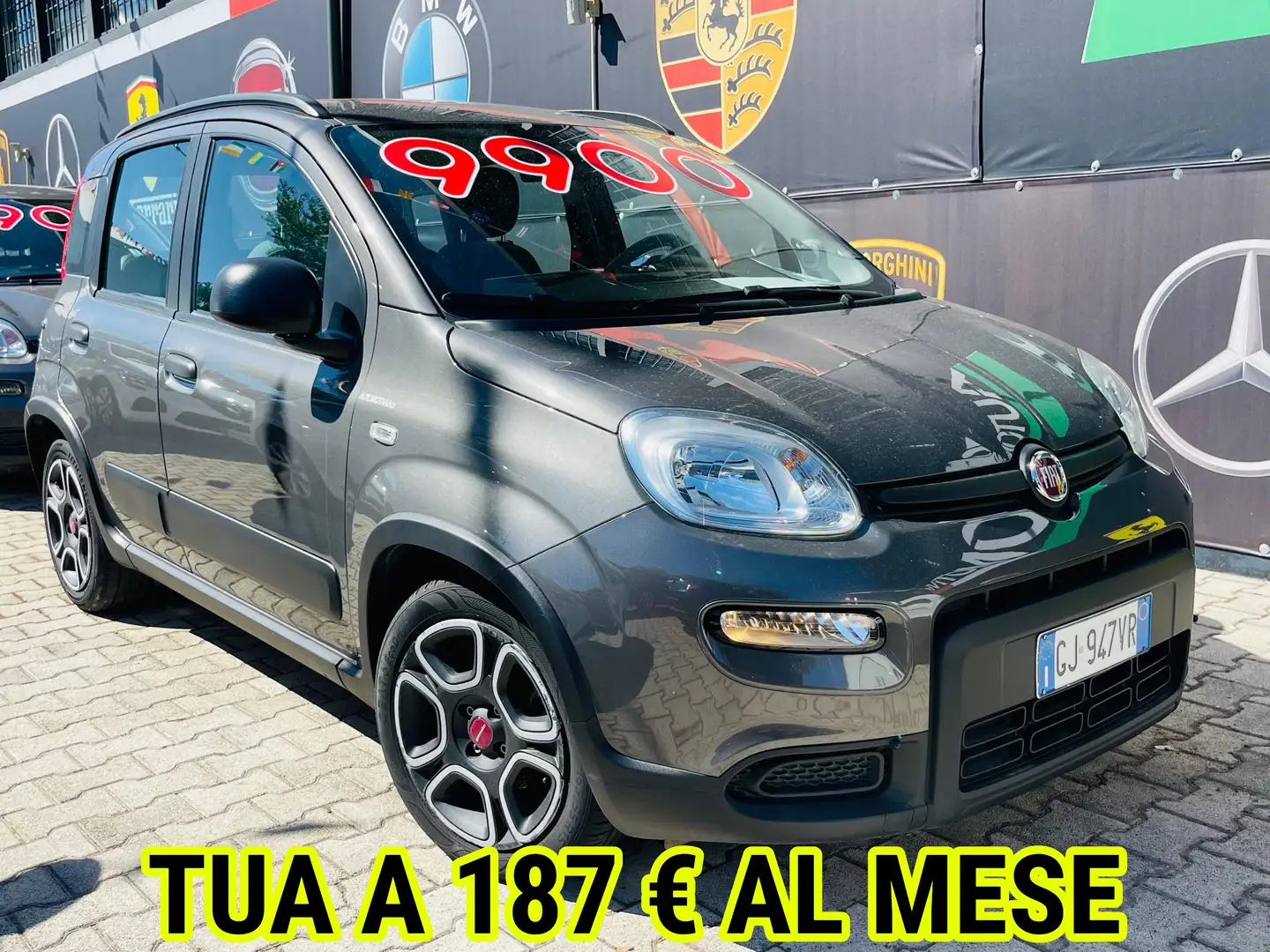 Fiat Panda 1.0 firefly hybrid City Life **SUPER PROMO** Grijs - 1