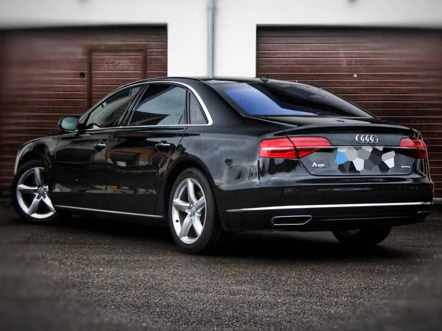 Audi A8 3.0 TDI DPF quattro tiptronic Lang Noir - 2