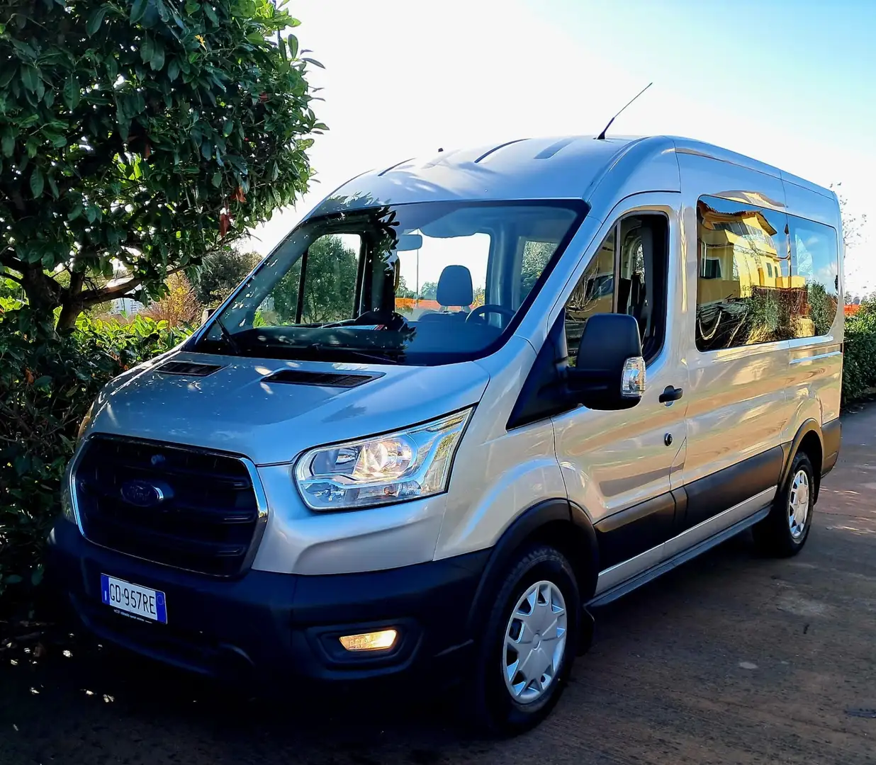 Ford Transit Transit 2.0 TDCi 9 posti TRASPORTO DISABILI PEDANA Argento - 2