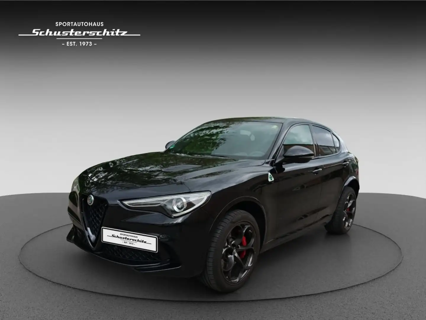 Alfa Romeo Stelvio STELVIO V6 2.9 510PS QUADRIFOGLIO SEHR GEPFLEGT Schwarz - 1