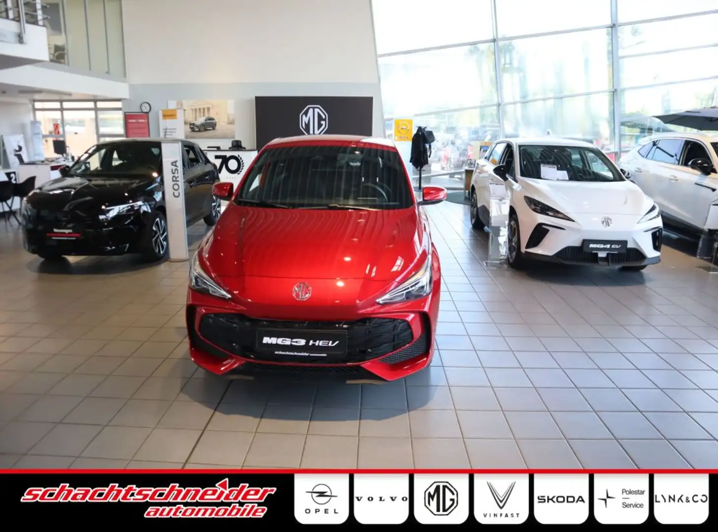 MG MG3 3 Comfort+ACC+Klimaaut+LED+Kamera Rosso - 1