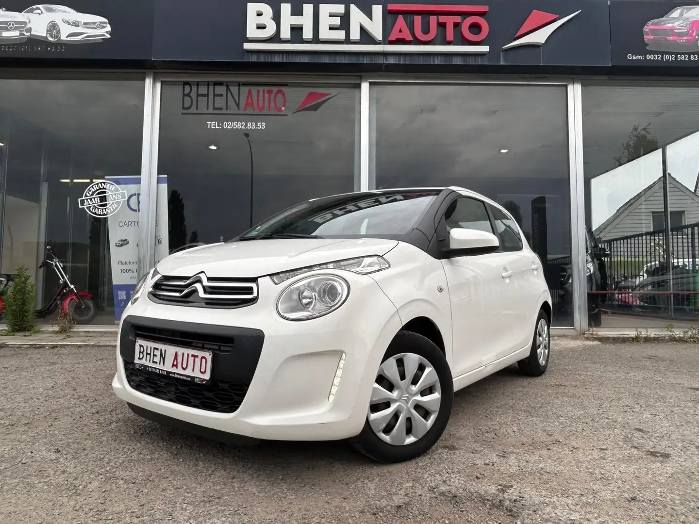 Citroen C1 1.0 VTi /LED/AIRCO/50.000KM/1 IER PROPRIÉTAIRE Wit - 1