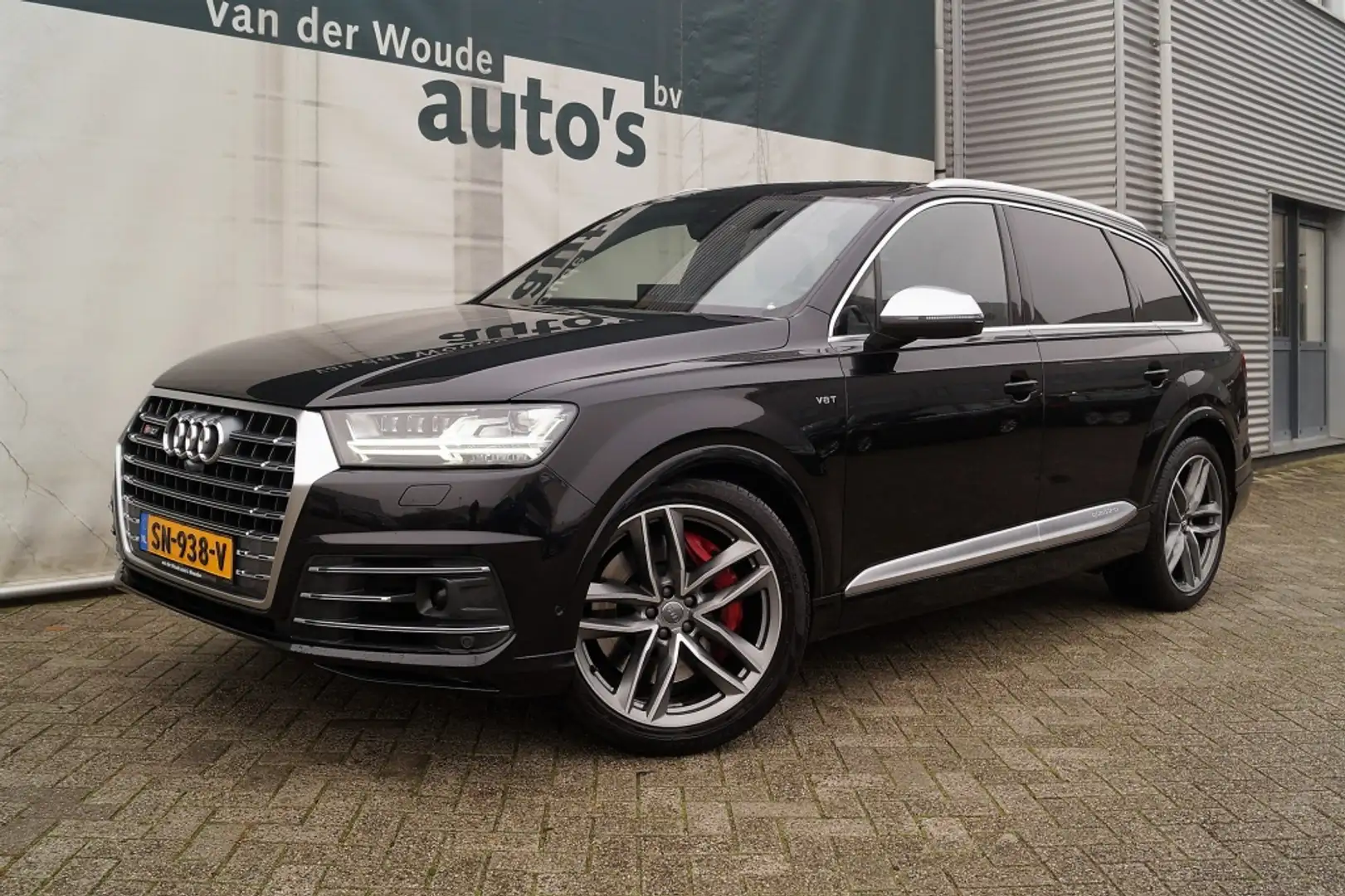 Audi SQ7 4.0 TDI 435pk Quattro Pro line Plus -Full options- Noir - 2