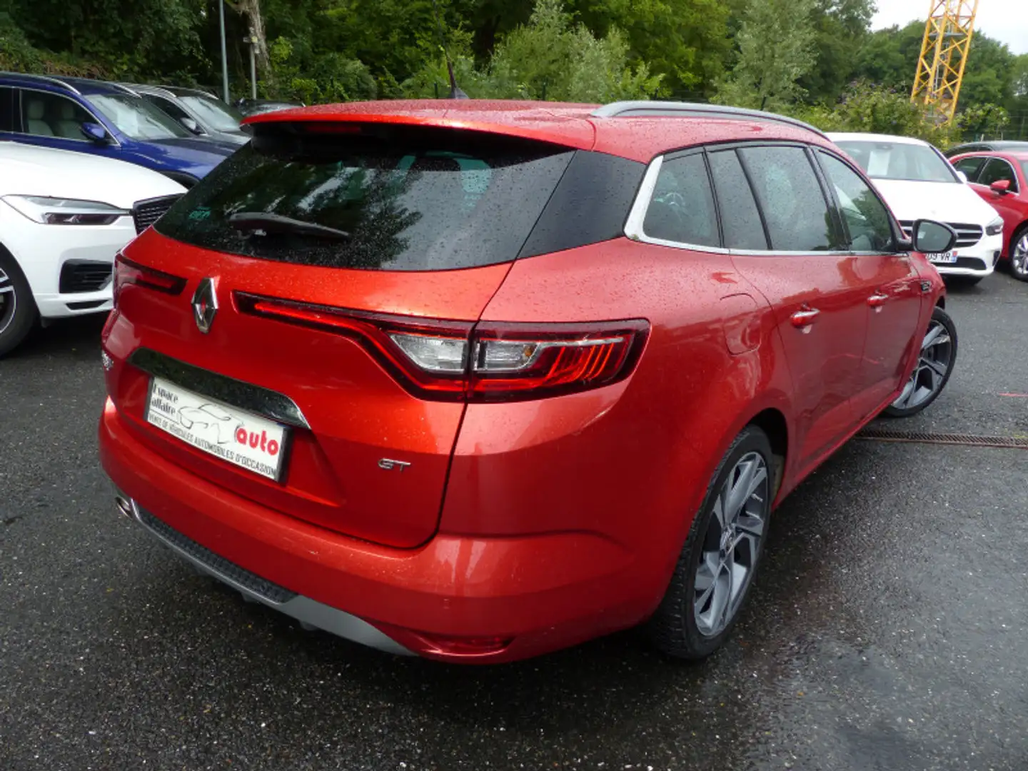 Renault Megane 1.6 DCI 165CH ENERGY GT EDC Rouge - 2