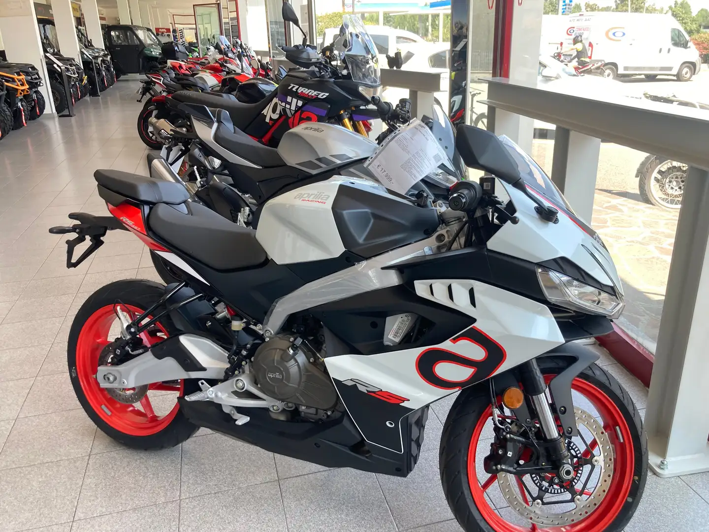 Aprilia RS 457 35 KW WHITE Bianco - 2