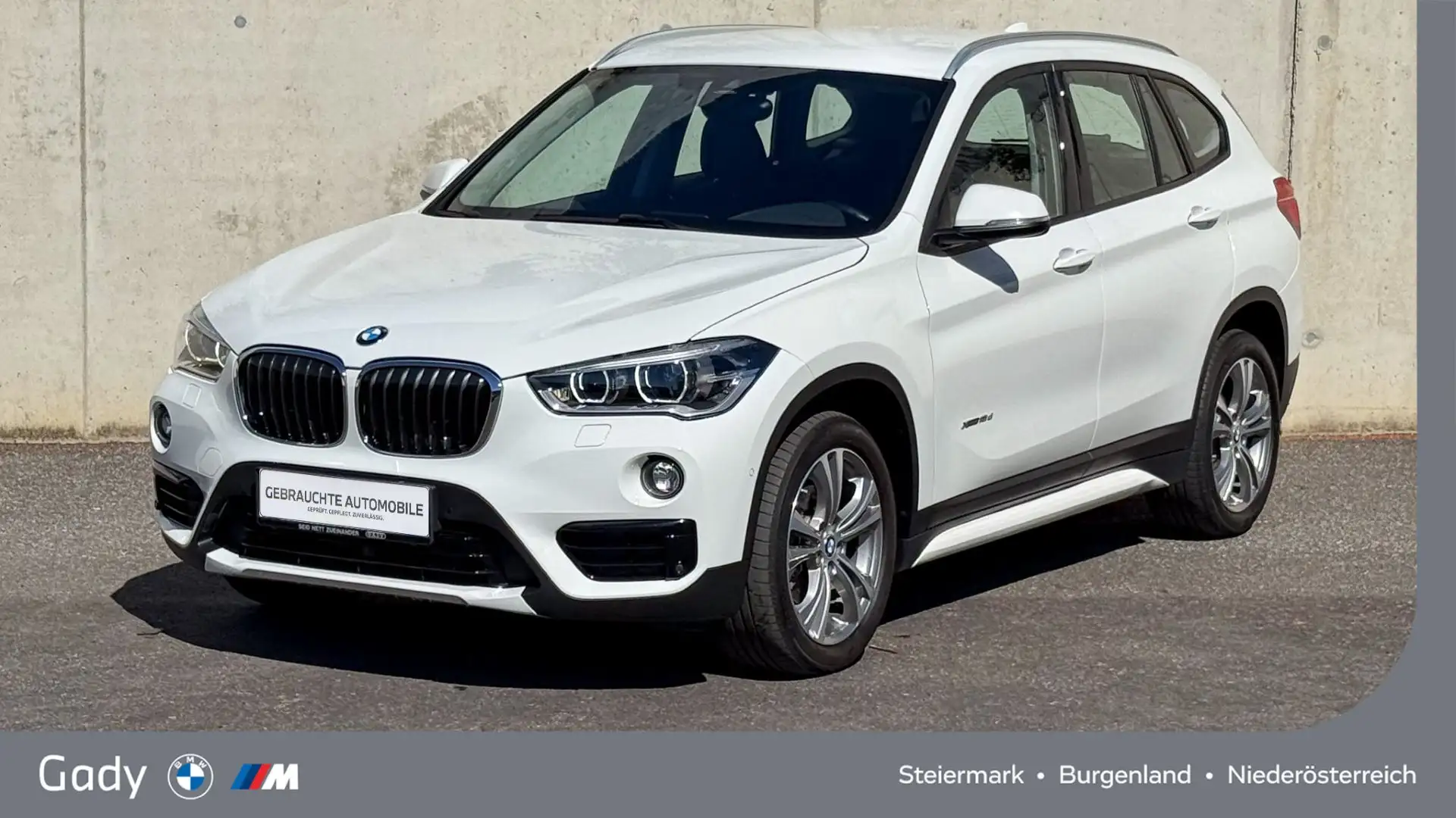 BMW X1 xDrive18d Sport Line Aut. Weiß - 1