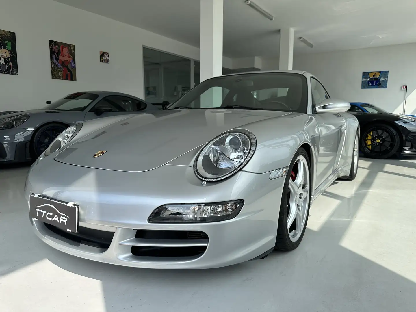 Porsche 911 Carrera 4 Coupe 3.6 mod.997 Argento - 1