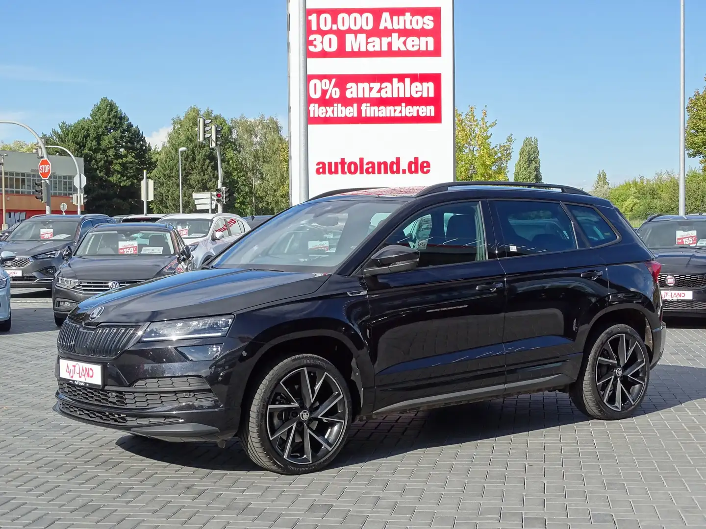 Skoda Karoq 1.5 TSI Sportline DSG LED Navi ACC AHK DAB Noir - 2