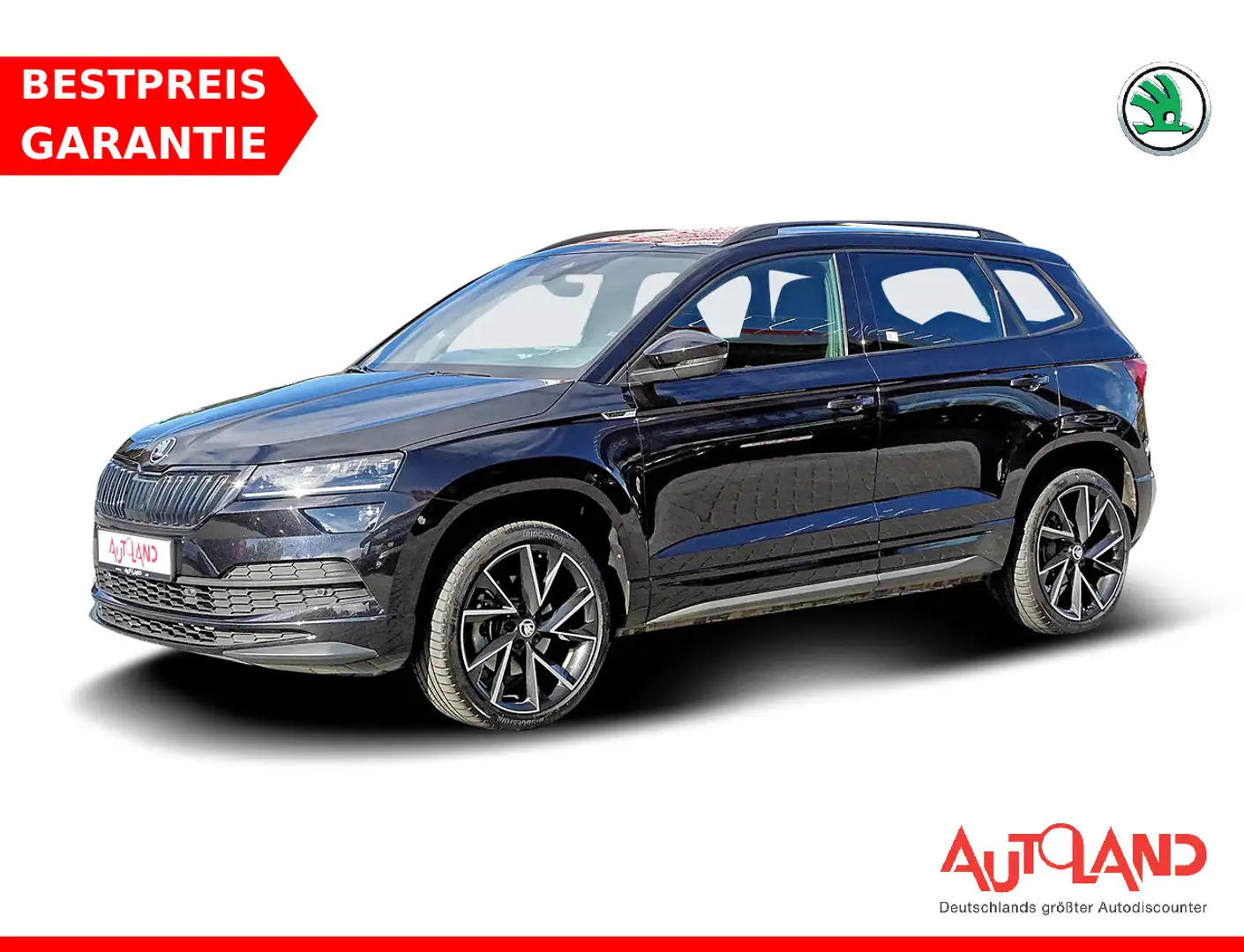 Skoda Karoq 1.5 TSI Sportline DSG LED Navi ACC AHK DAB Noir - 1