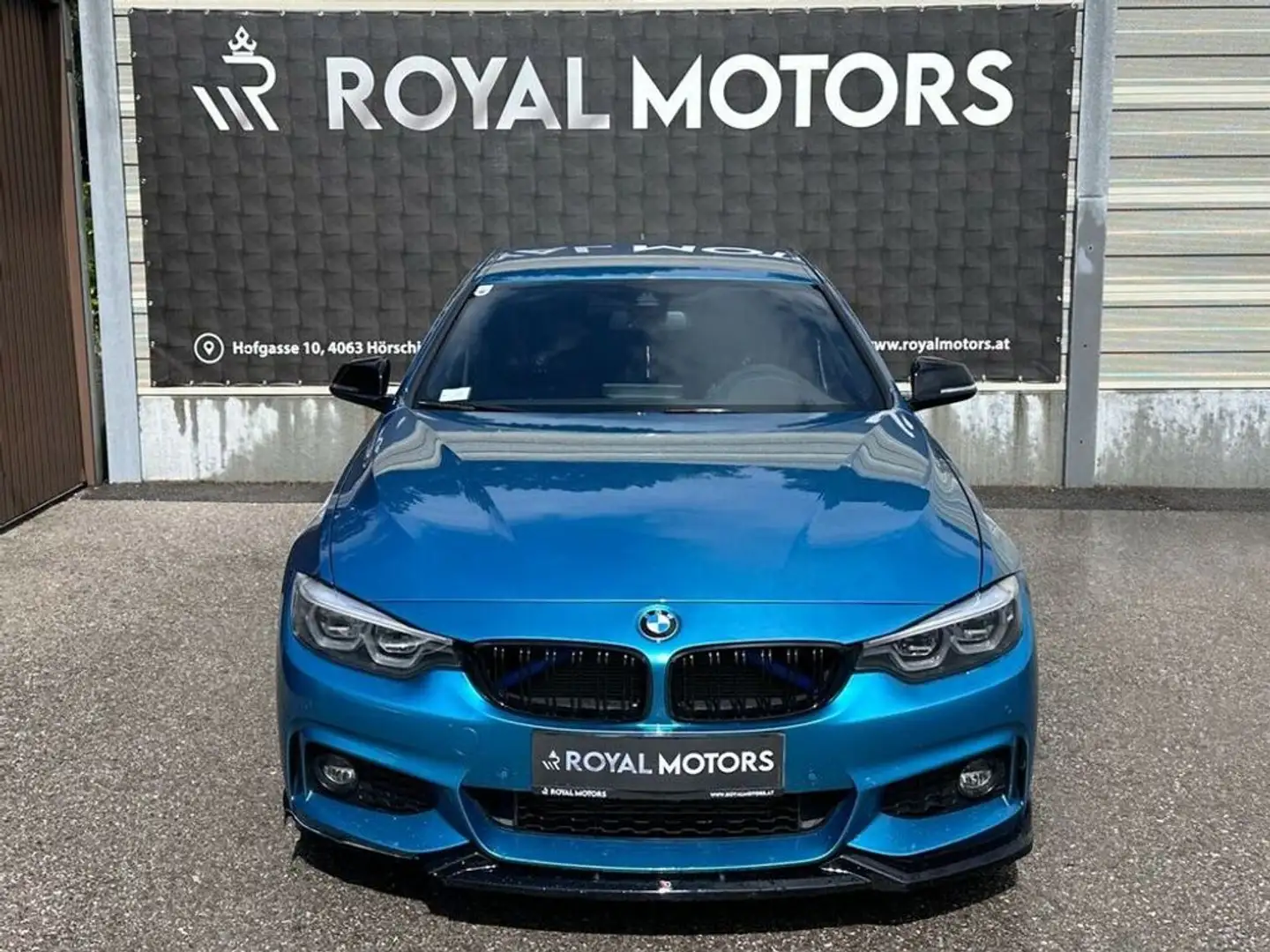 BMW 420 d M Sport Blau - 2