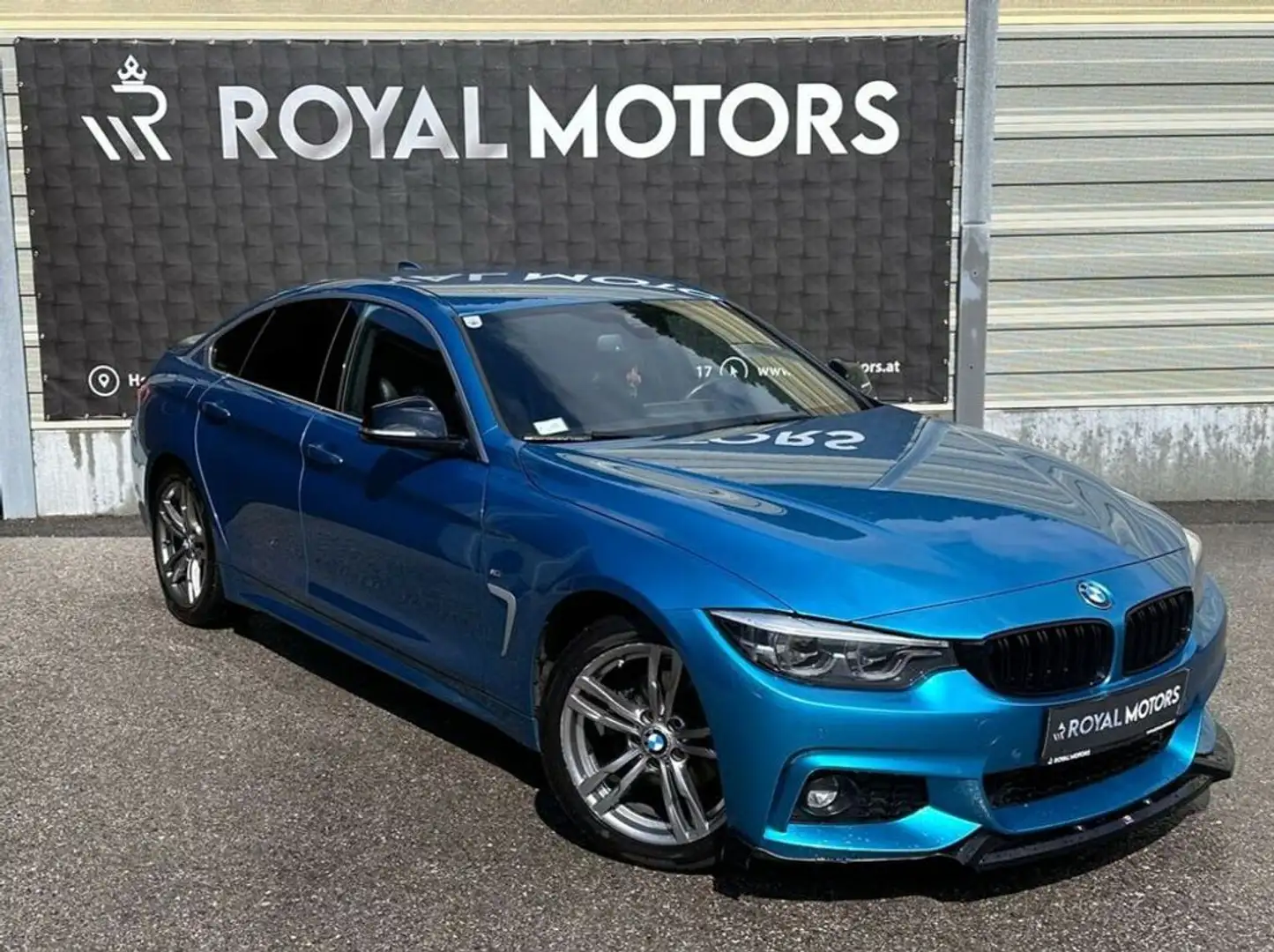 BMW 420 d M Sport Blau - 1