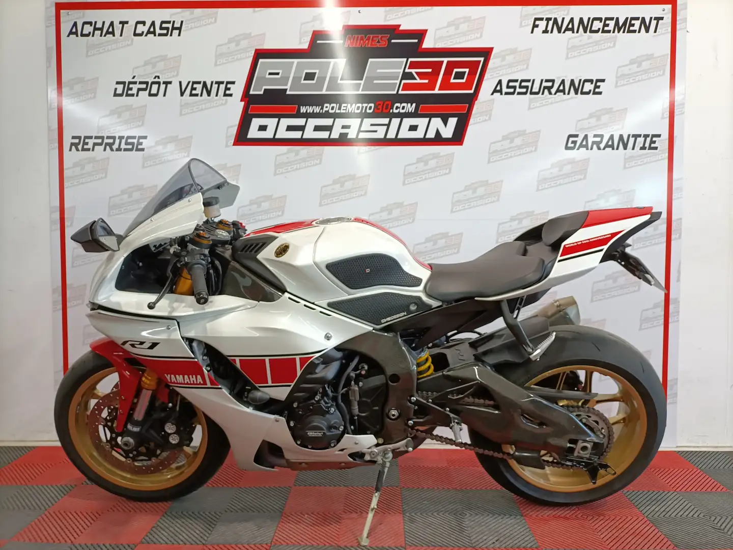 Yamaha YZF-R1 Blanc - 2